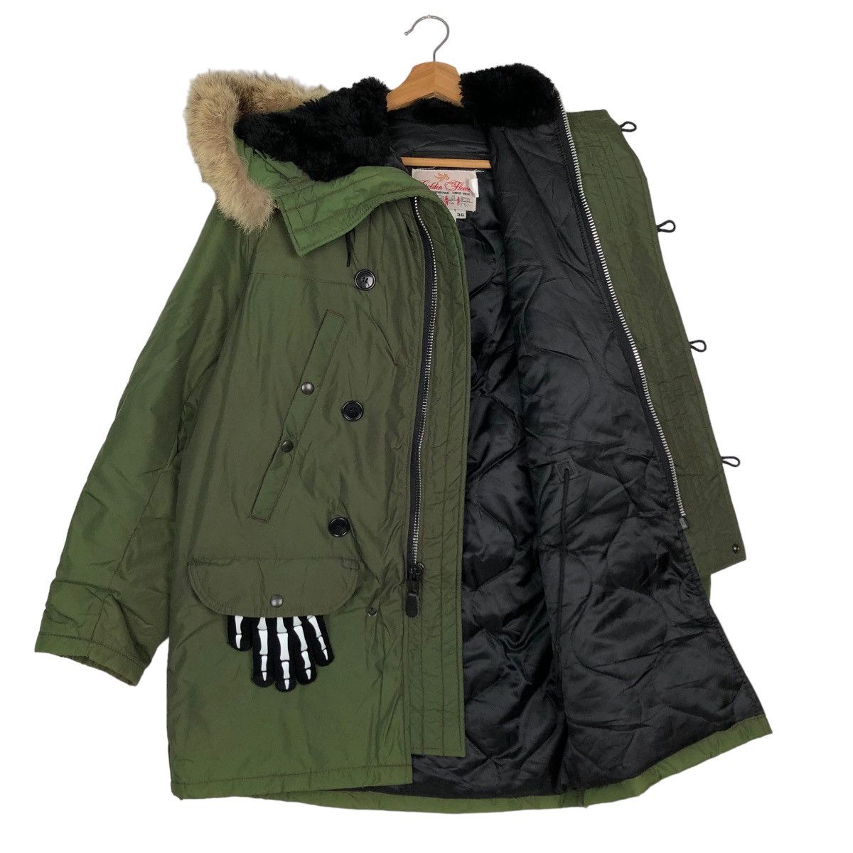 Buzz Rickson's 🔥VINTAGE MILITARY PARKA JACKET GOLDEN FLEECE BY SPIEWAK USA Size US M / EU 48-50 / 2 - 9 Thumbnail