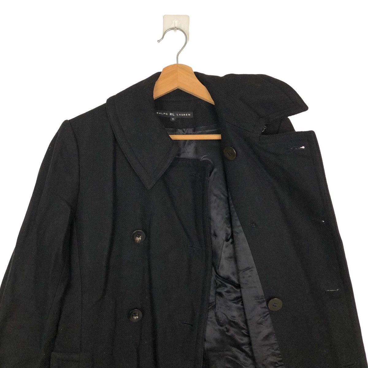 Japanese Brand 🔥ICONIC BLACK FLY LONG JACKET RALPH LAUREN RL Size US M / EU 48-50 / 2 - 9 Thumbnail