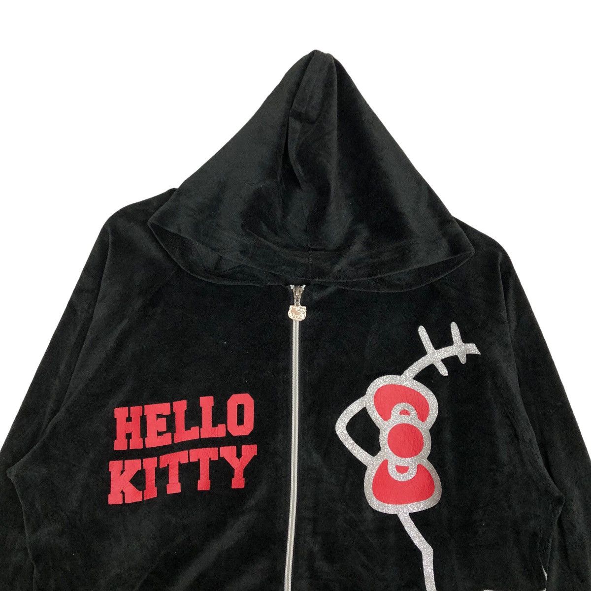 Japanese Brand 🔥90’s VINTAGE HELLO KITTY HOODIE CARTOON BIG LOGO Size US L / EU 52-54 / 3 - 2 Thumbnail