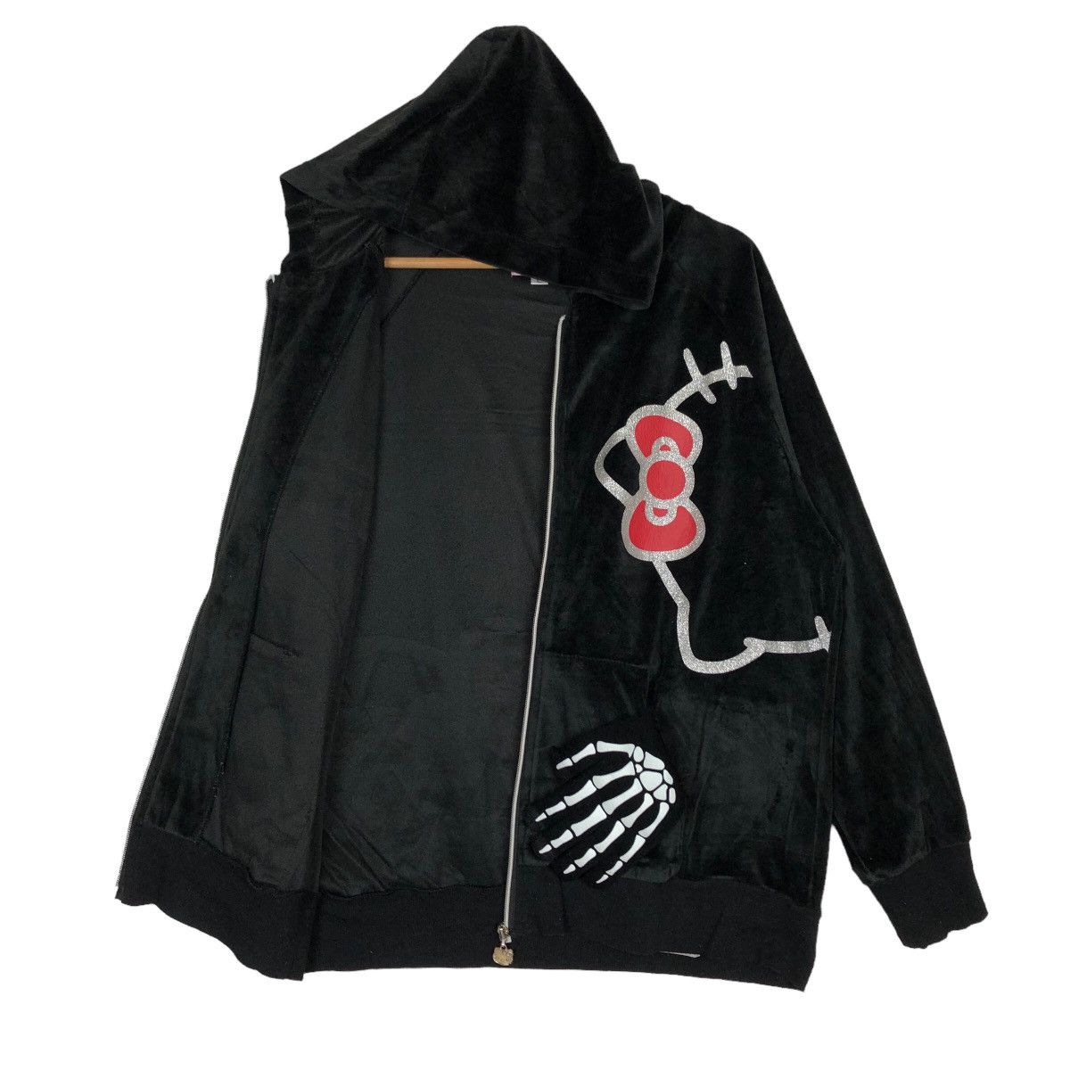 Japanese Brand 🔥90’s VINTAGE HELLO KITTY HOODIE CARTOON BIG LOGO Size US L / EU 52-54 / 3 - 9 Thumbnail