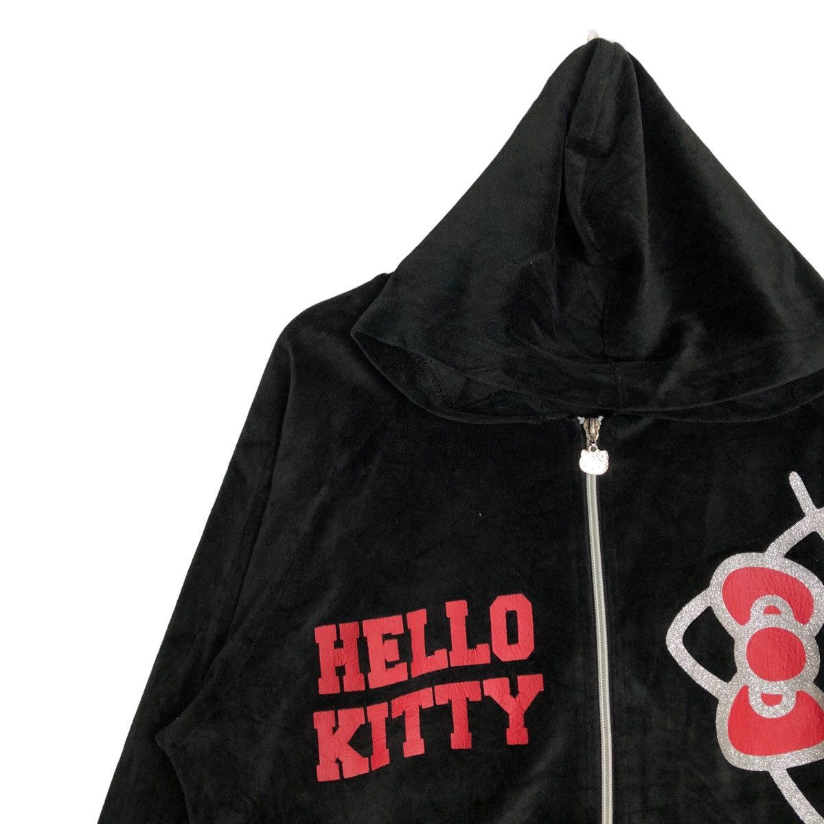 Japanese Brand 🔥90’s VINTAGE HELLO KITTY HOODIE CARTOON BIG LOGO Size US L / EU 52-54 / 3 - 6 Thumbnail