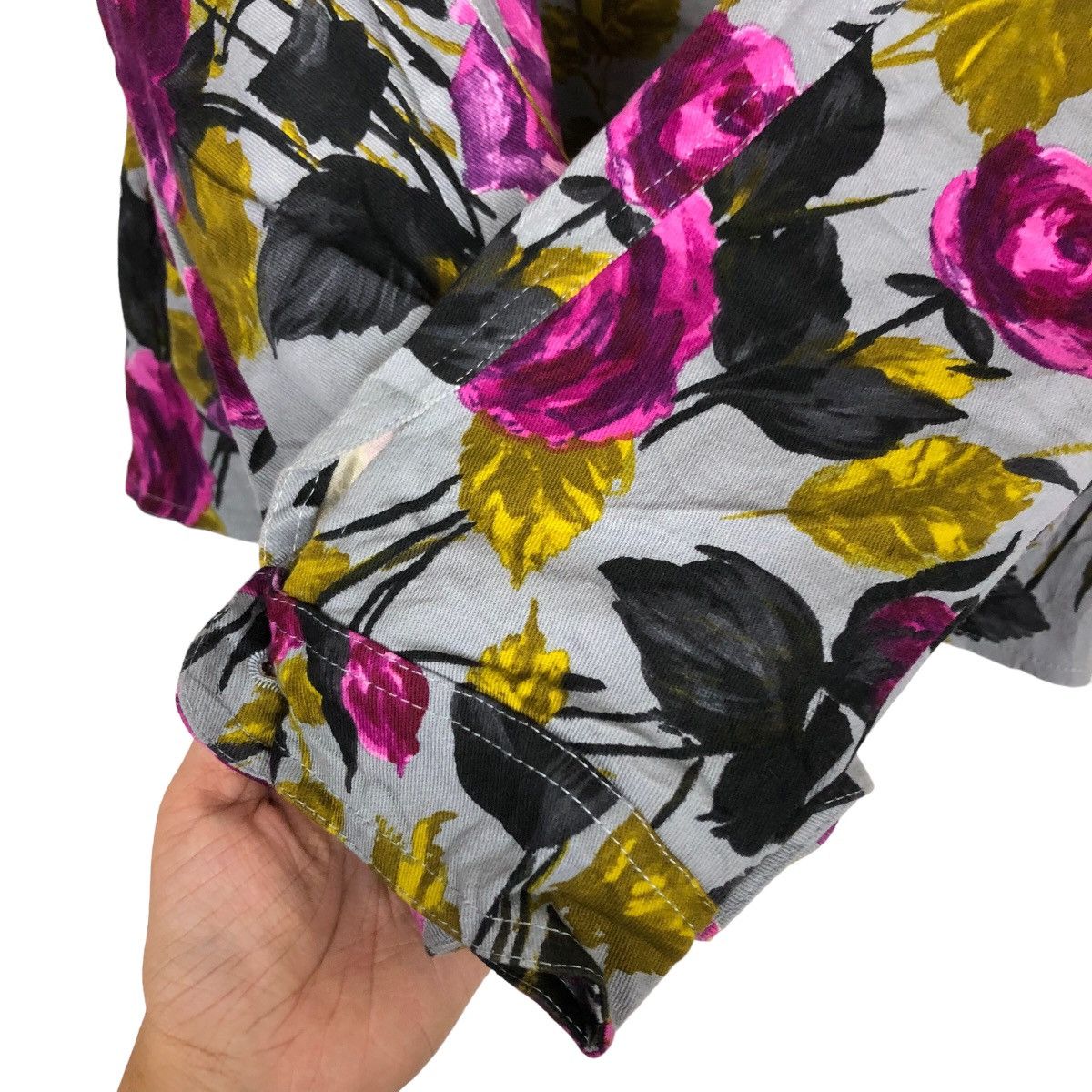 Japanese Brand 🔥FLORAL FLOWER FULL PRINT JACKET ANNE ELISABETH JEAN’S Size US M / EU 48-50 / 2 - 11 Thumbnail
