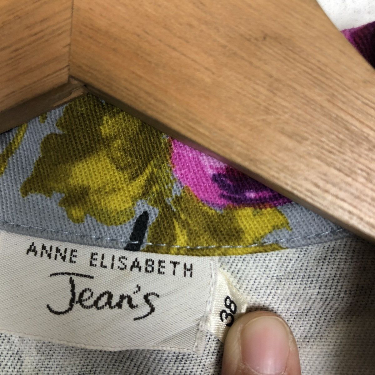 Japanese Brand 🔥FLORAL FLOWER FULL PRINT JACKET ANNE ELISABETH JEAN’S Size US M / EU 48-50 / 2 - 15 Thumbnail