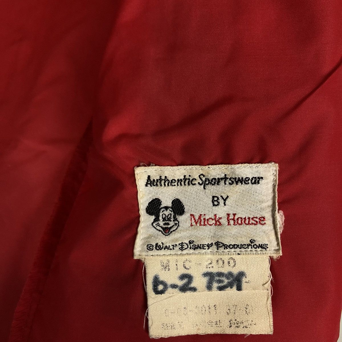 Japanese Brand 🔥VINTAGE AUTHENTIC SPORTSWEAR BY MICK HOUSE MICKEY MOUSE Size US M / EU 48-50 / 2 - 13 Thumbnail