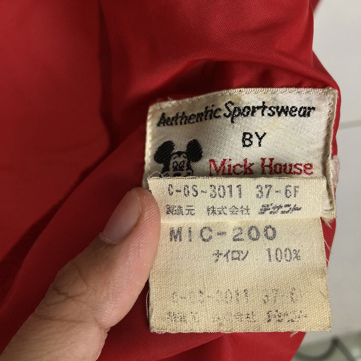 Japanese Brand 🔥VINTAGE AUTHENTIC SPORTSWEAR BY MICK HOUSE MICKEY MOUSE Size US M / EU 48-50 / 2 - 14 Thumbnail