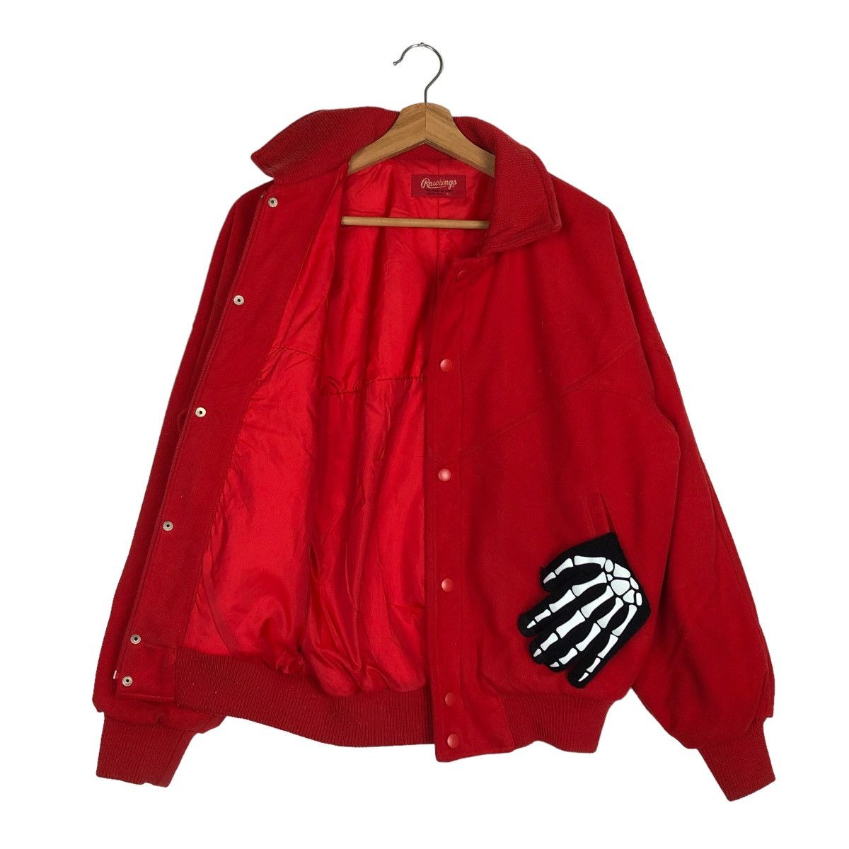 Japanese Brand 🔥90’s RIOT RIOT BOMBER JACKET RAWLINGS ISSEY MIYAKE JAPAN Size US L / EU 52-54 / 3 - 8 Thumbnail