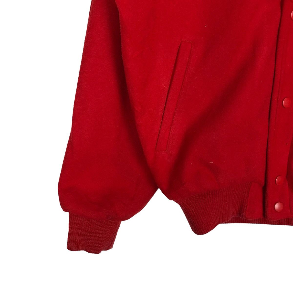 Japanese Brand 🔥90’s RIOT RIOT BOMBER JACKET RAWLINGS ISSEY MIYAKE JAPAN Size US L / EU 52-54 / 3 - 3 Thumbnail