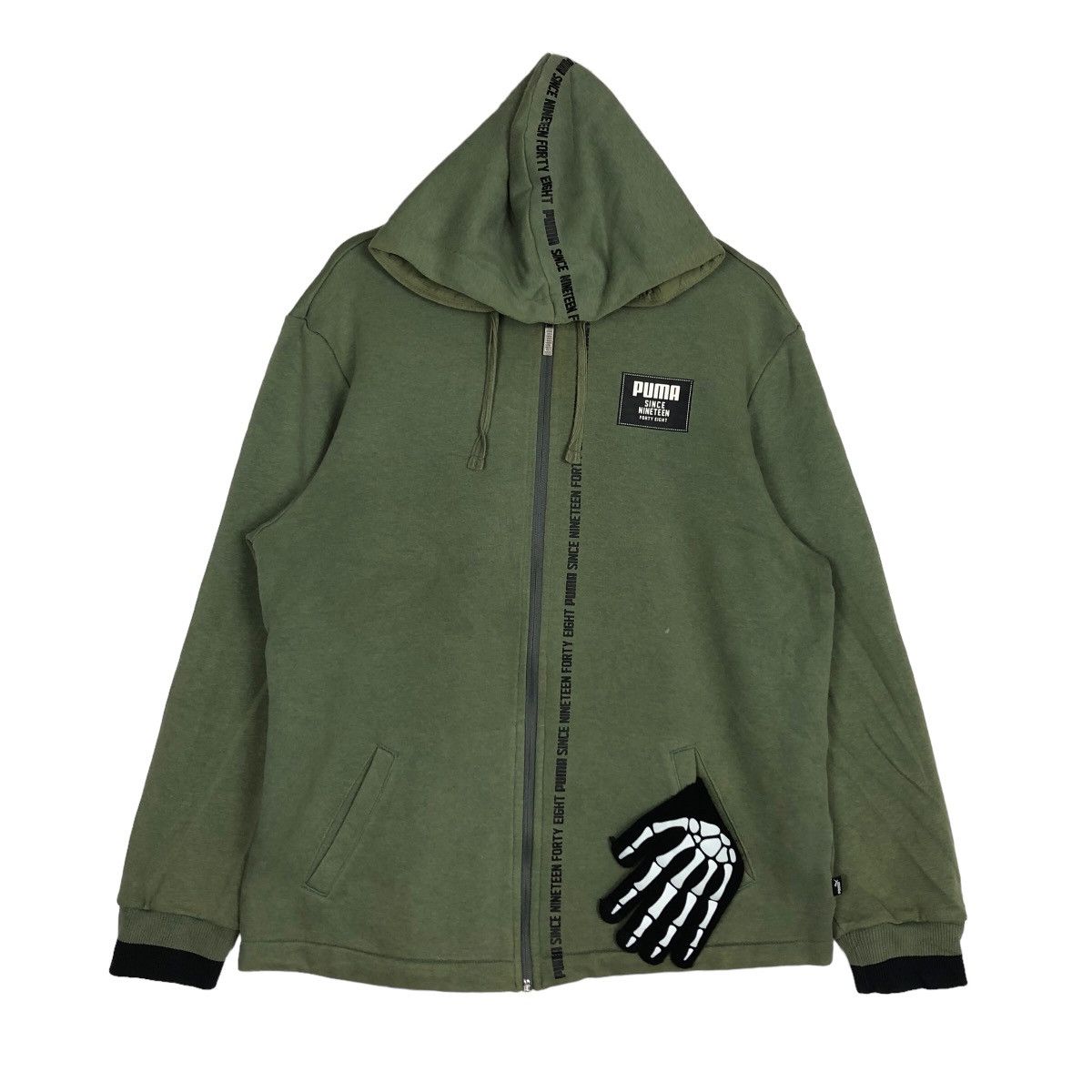 Japanese Brand 🔥VINTAGE PUMA HOODIE JACKET SPORTSWEAR STYLE Size US S / EU 44-46 / 1 - 1 Thumbnail