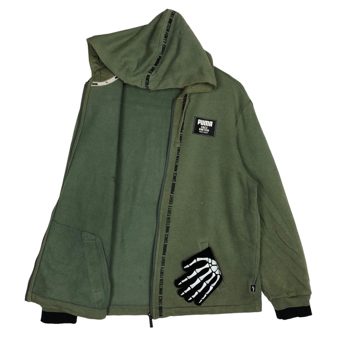 Japanese Brand 🔥VINTAGE PUMA HOODIE JACKET SPORTSWEAR STYLE Size US S / EU 44-46 / 1 - 9 Thumbnail