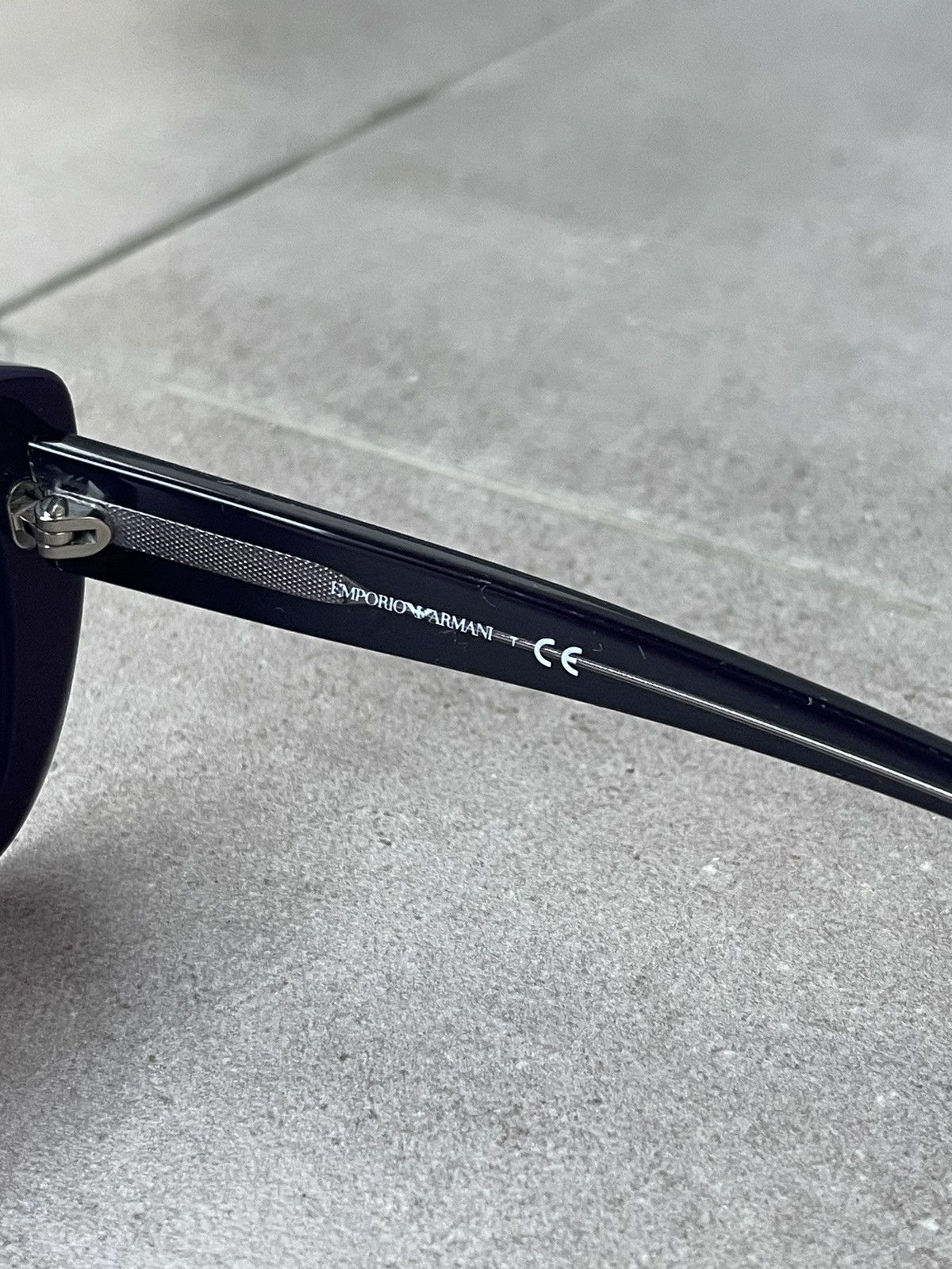 Emporio Armani Emporio Armani EA4031 5221/8H Dark Violet Sunglasses Size ONE SIZE - 10 Thumbnail