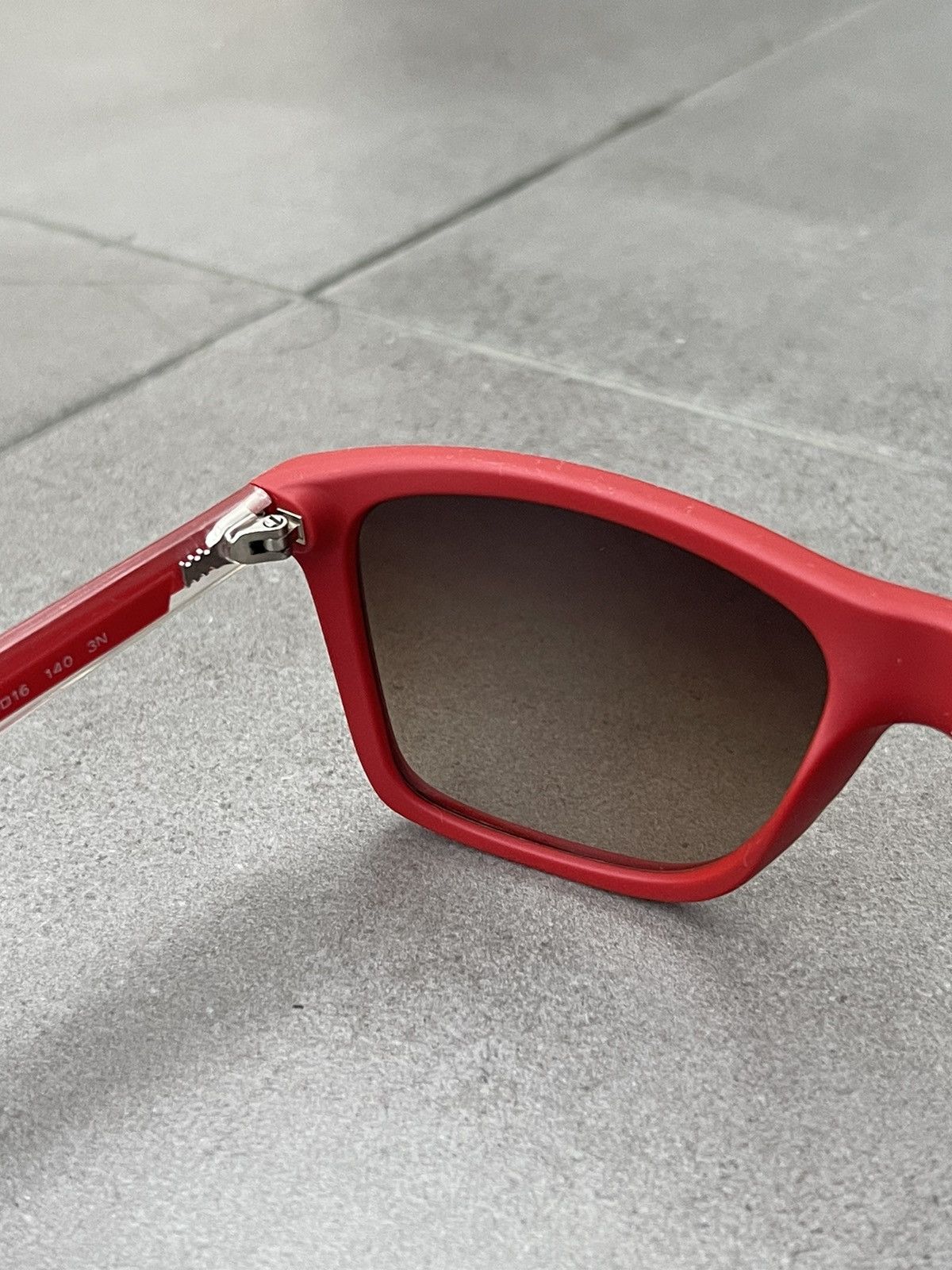 Armani × Emporio Armani × Giorgio Armani Emporio Armani EA4001 5067/13 Red Sunglasses Size ONE SIZE - 8 Thumbnail