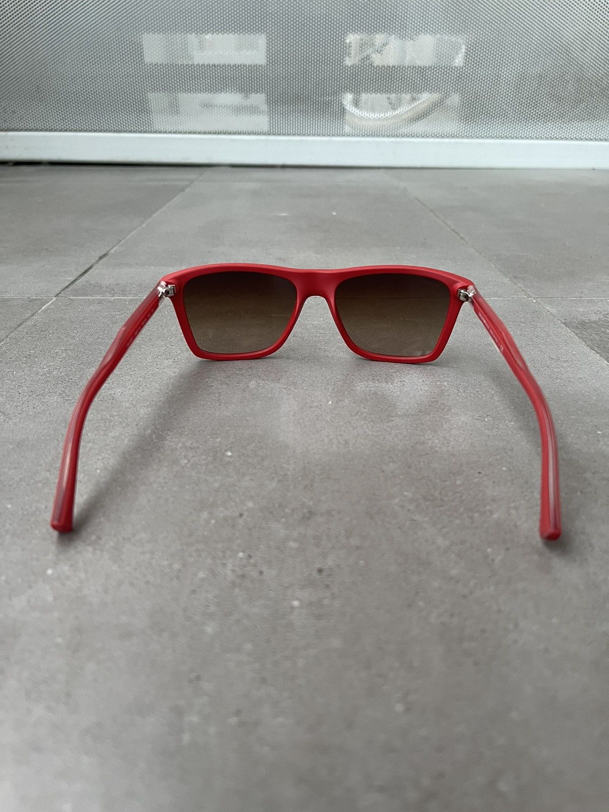 Armani × Emporio Armani × Giorgio Armani Emporio Armani EA4001 5067/13 Red Sunglasses Size ONE SIZE - 7 Thumbnail