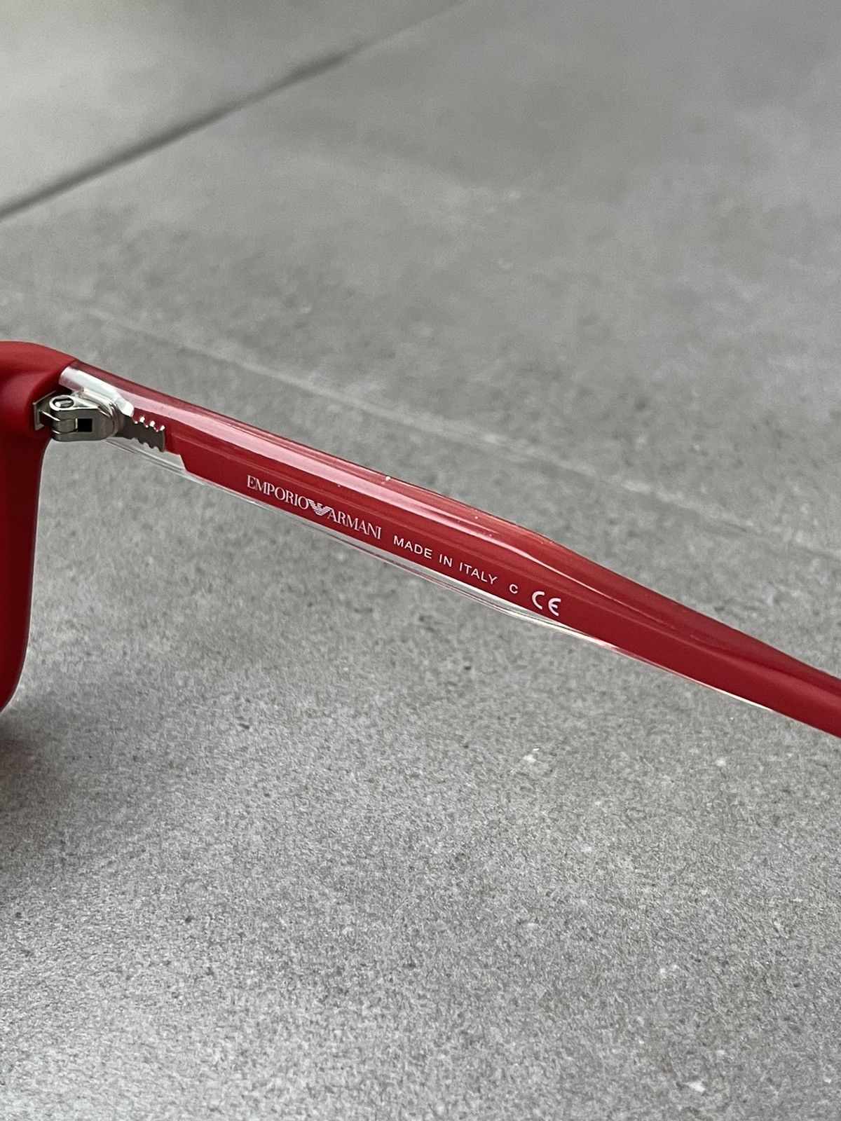 Armani × Emporio Armani × Giorgio Armani Emporio Armani EA4001 5067/13 Red Sunglasses Size ONE SIZE - 9 Thumbnail