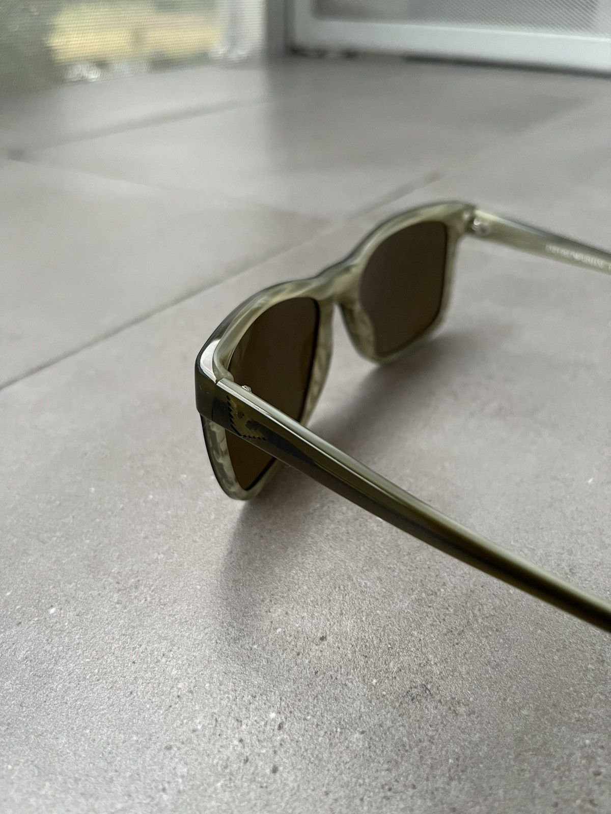 Emporio Armani Emporio Armani EA4002 5057/73 Swamp Green Sunglasses Size ONE SIZE - 6 Thumbnail