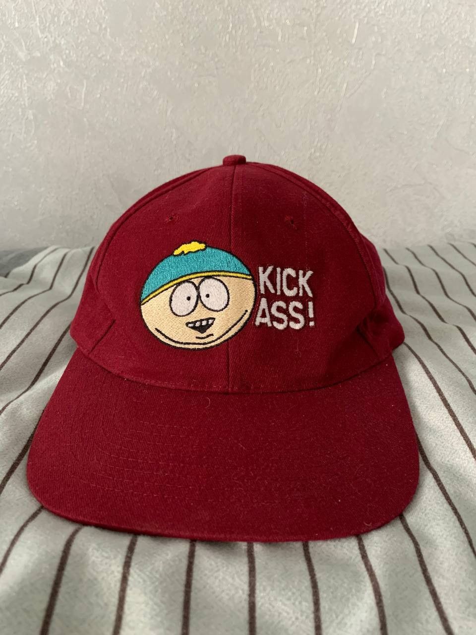 Vision Streetwear Vintage 1998 South Park Kick ass Y2K hat cap Size ONE SIZE - 2 Thumbnail