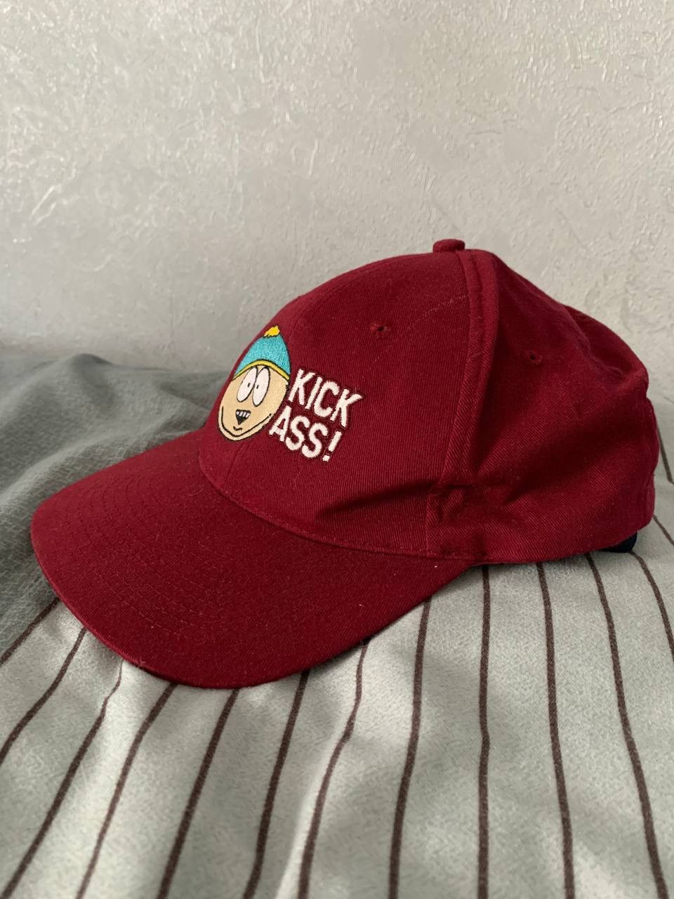 Vision Streetwear Vintage 1998 South Park Kick ass Y2K hat cap Size ONE SIZE - 4 Thumbnail