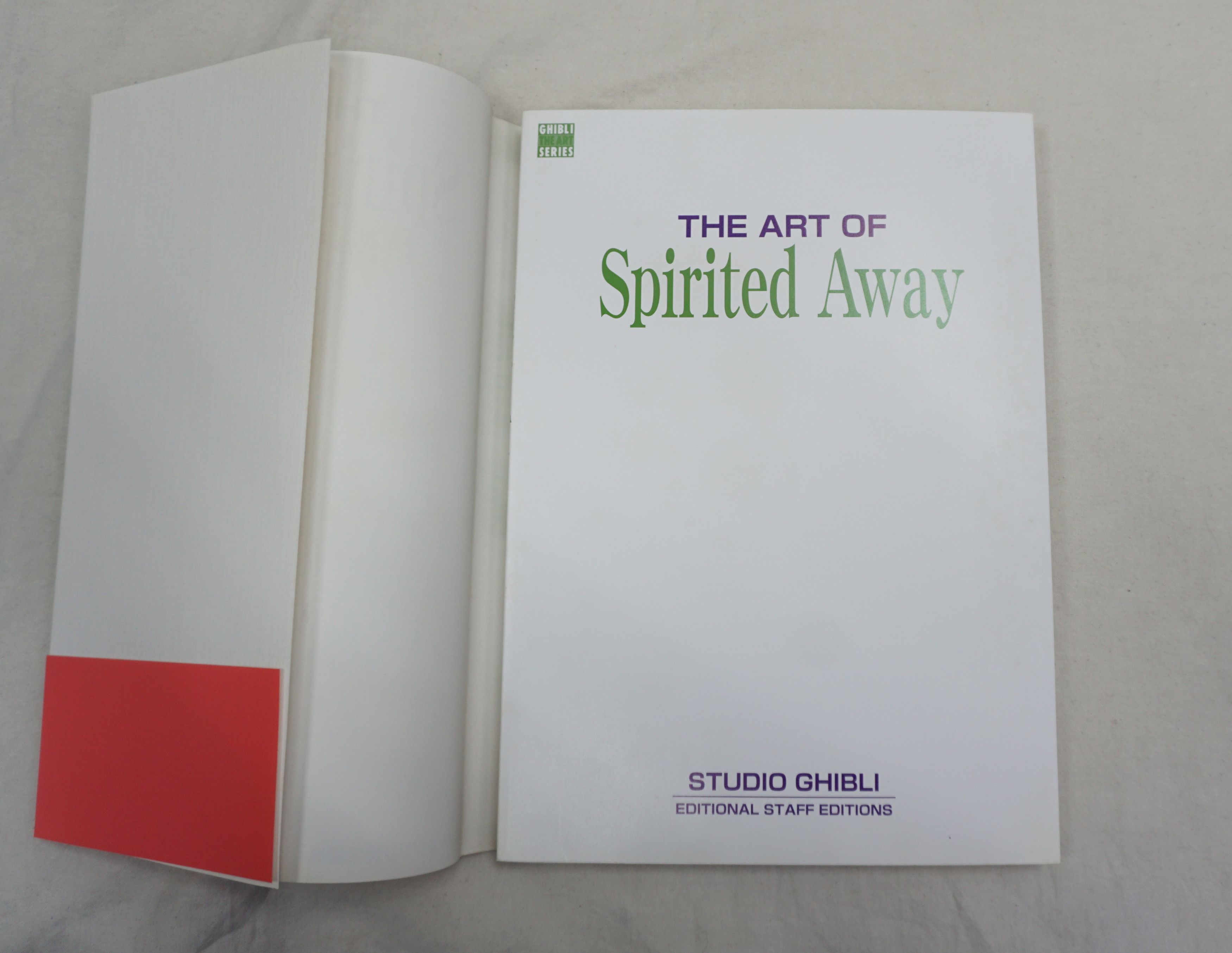 Japanese Brand × Vintage 2001 The Art of Spirited Away Book Size ONE SIZE - 3 Thumbnail