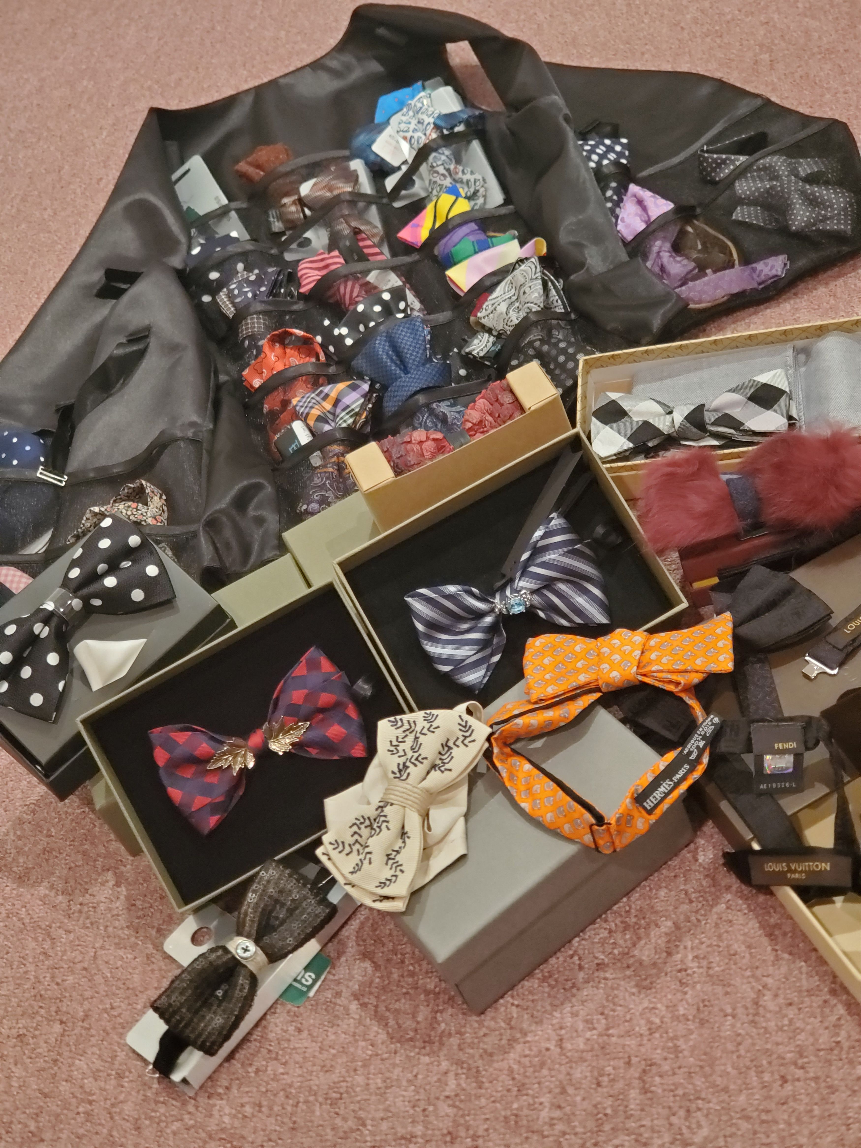 Other Mixed Pattern Bow Tie - 3 Styles Size ONE SIZE - 9 Thumbnail