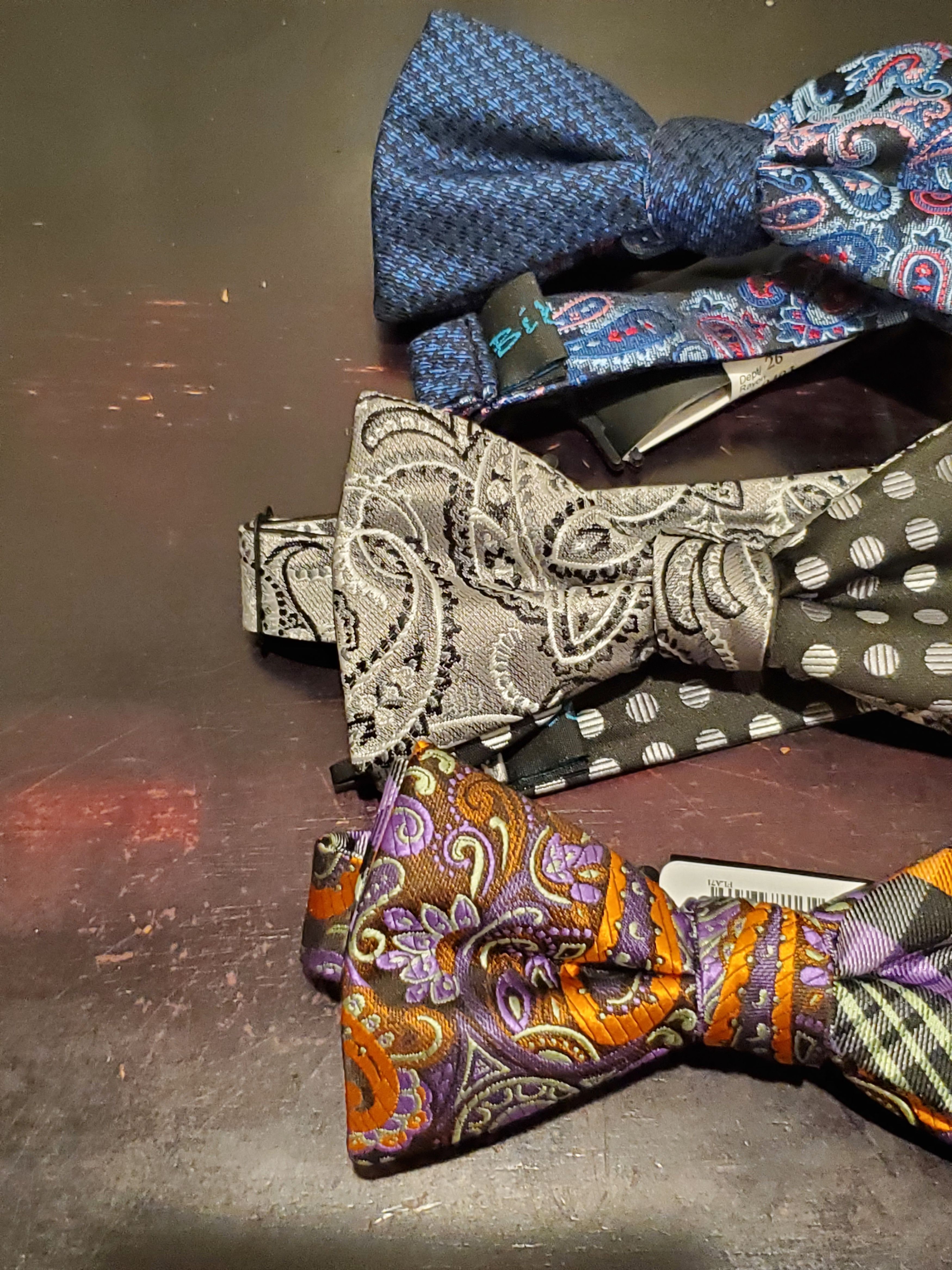 Other Mixed Pattern Bow Tie - 3 Styles Size ONE SIZE - 5 Thumbnail