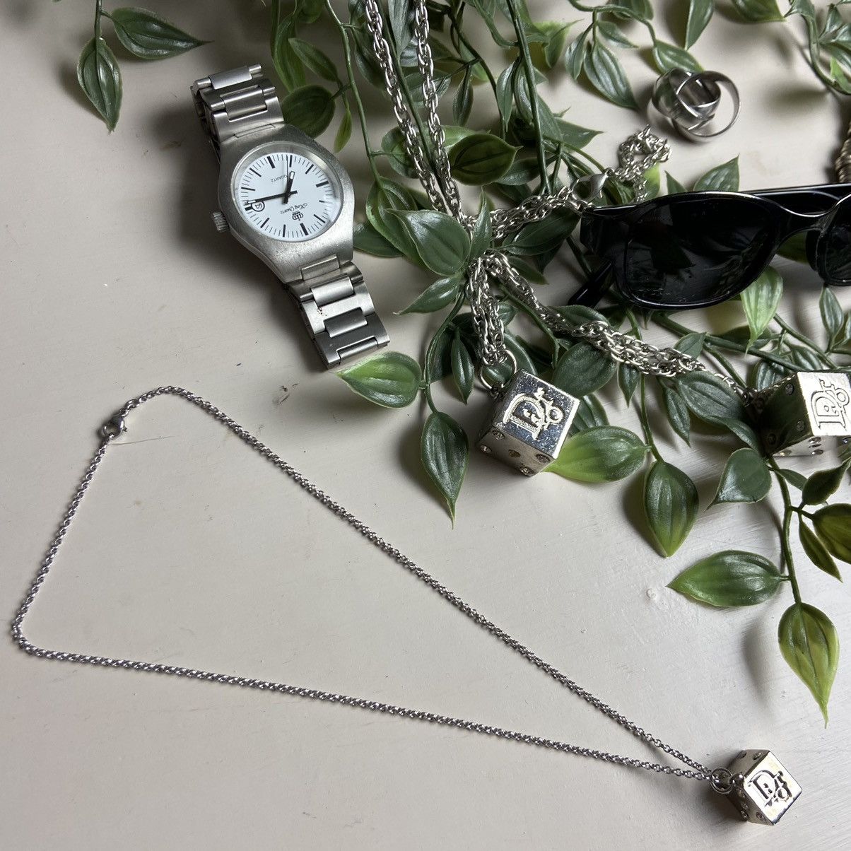Dior DIOR DICE ARCHIVE NECKLACE Size ONE SIZE - 2 Thumbnail