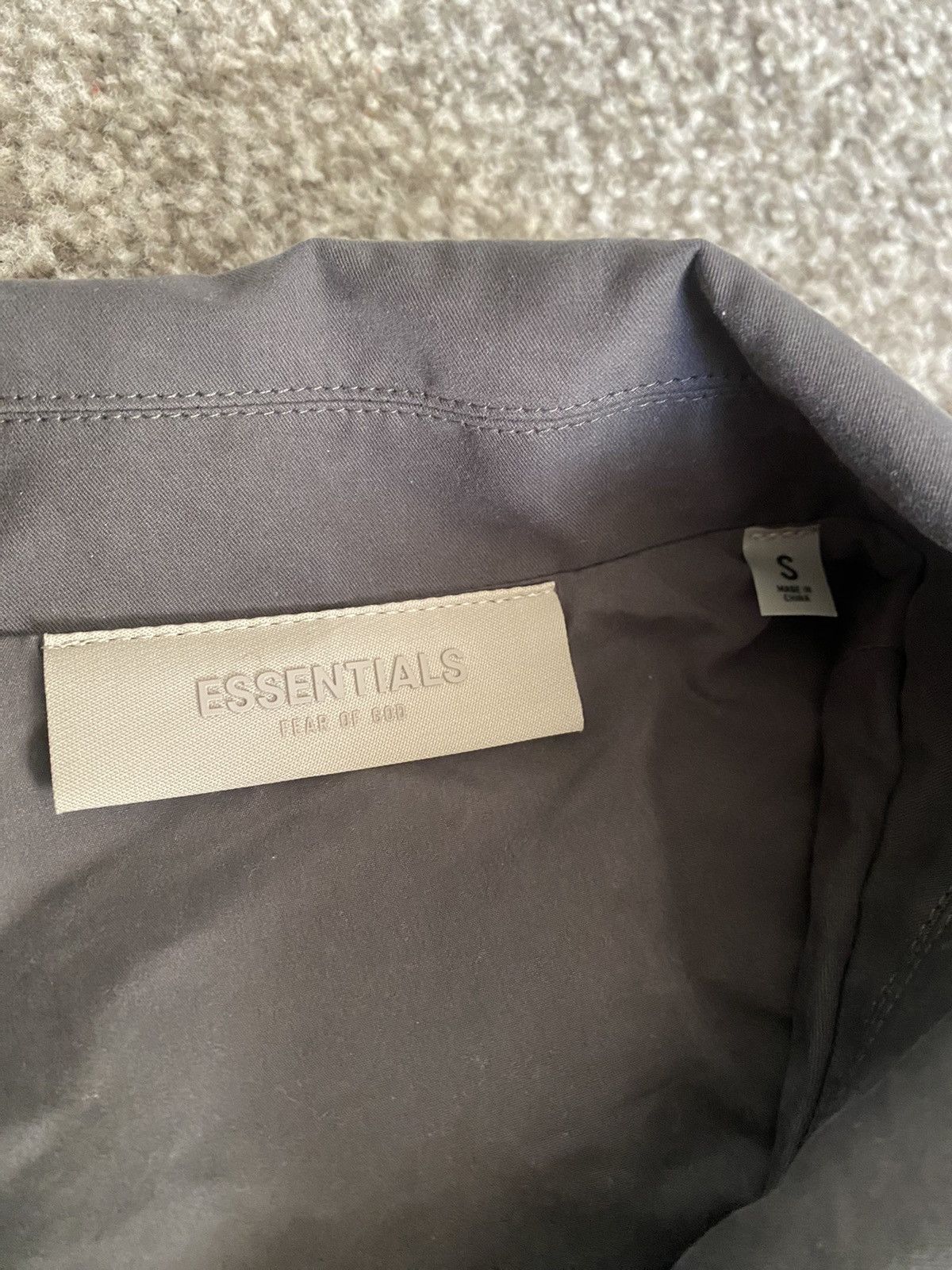 Essentials Fear of God Essentials Light Jacket Grey Small (Fits like L) Size US S / EU 44-46 / 1 - 2 Thumbnail