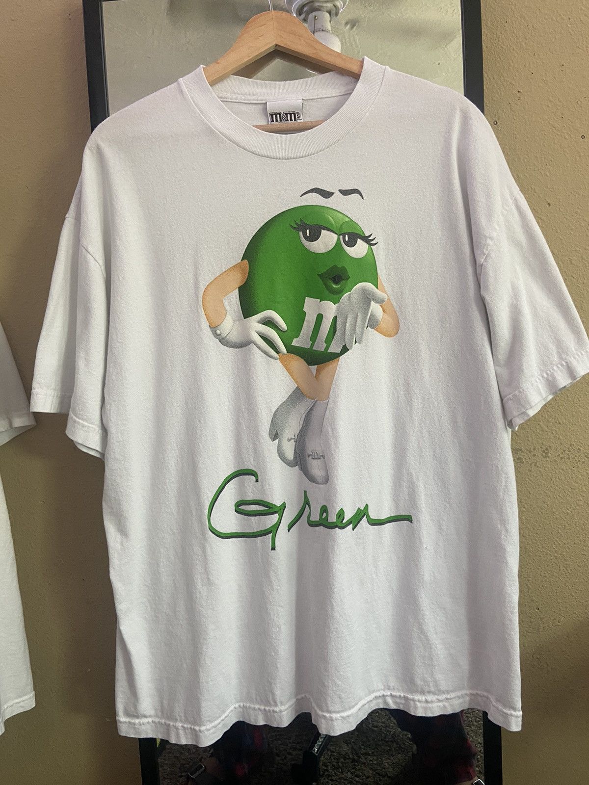 Vintage Green M&M Tee Size US XL / EU 56 / 4 - 1 Preview