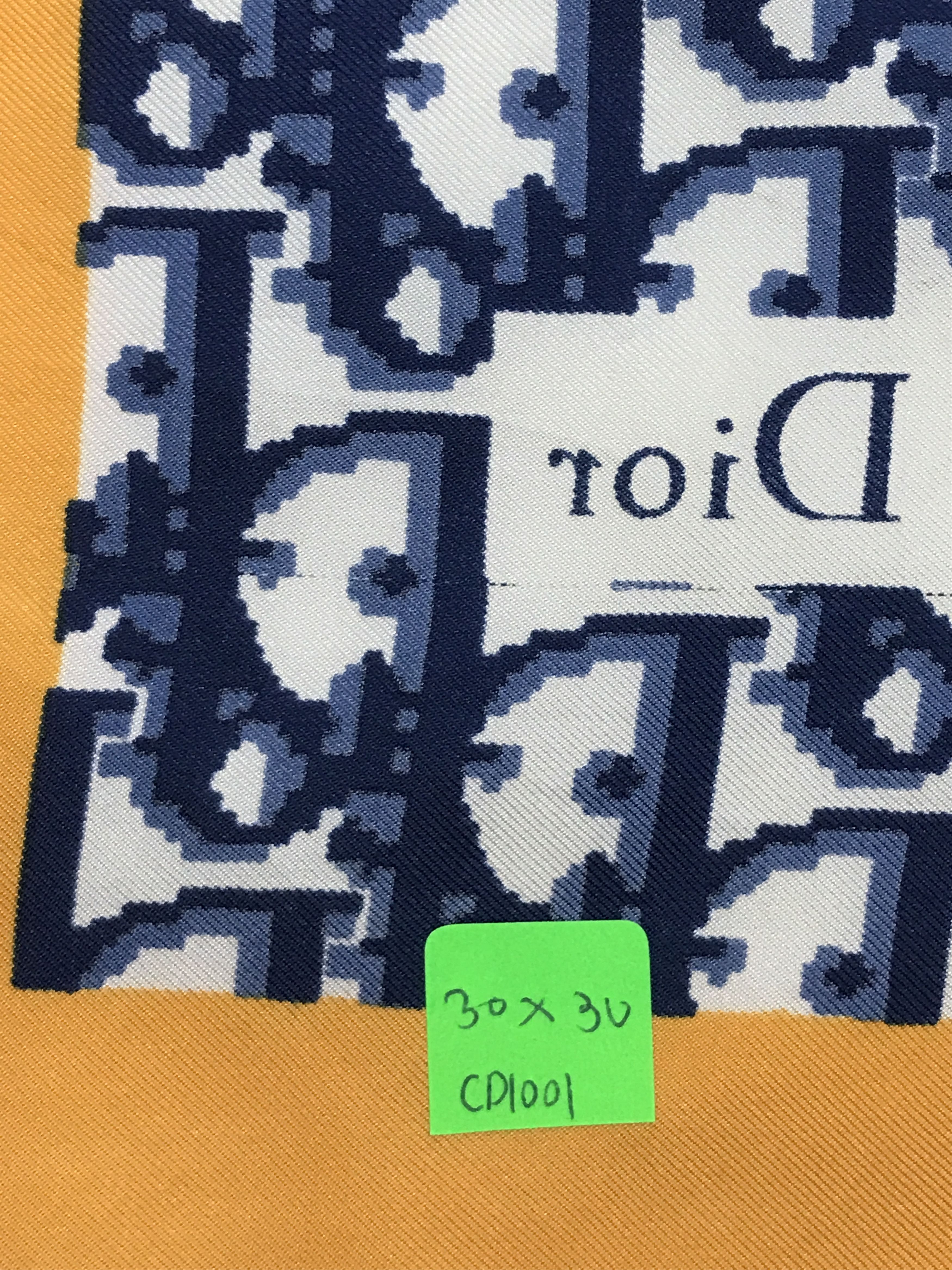 Christian Dior Monsieur × Designer × Vintage Vintage Christian Dior Monogram Silk scarf Size ONE SIZE - 7 Thumbnail