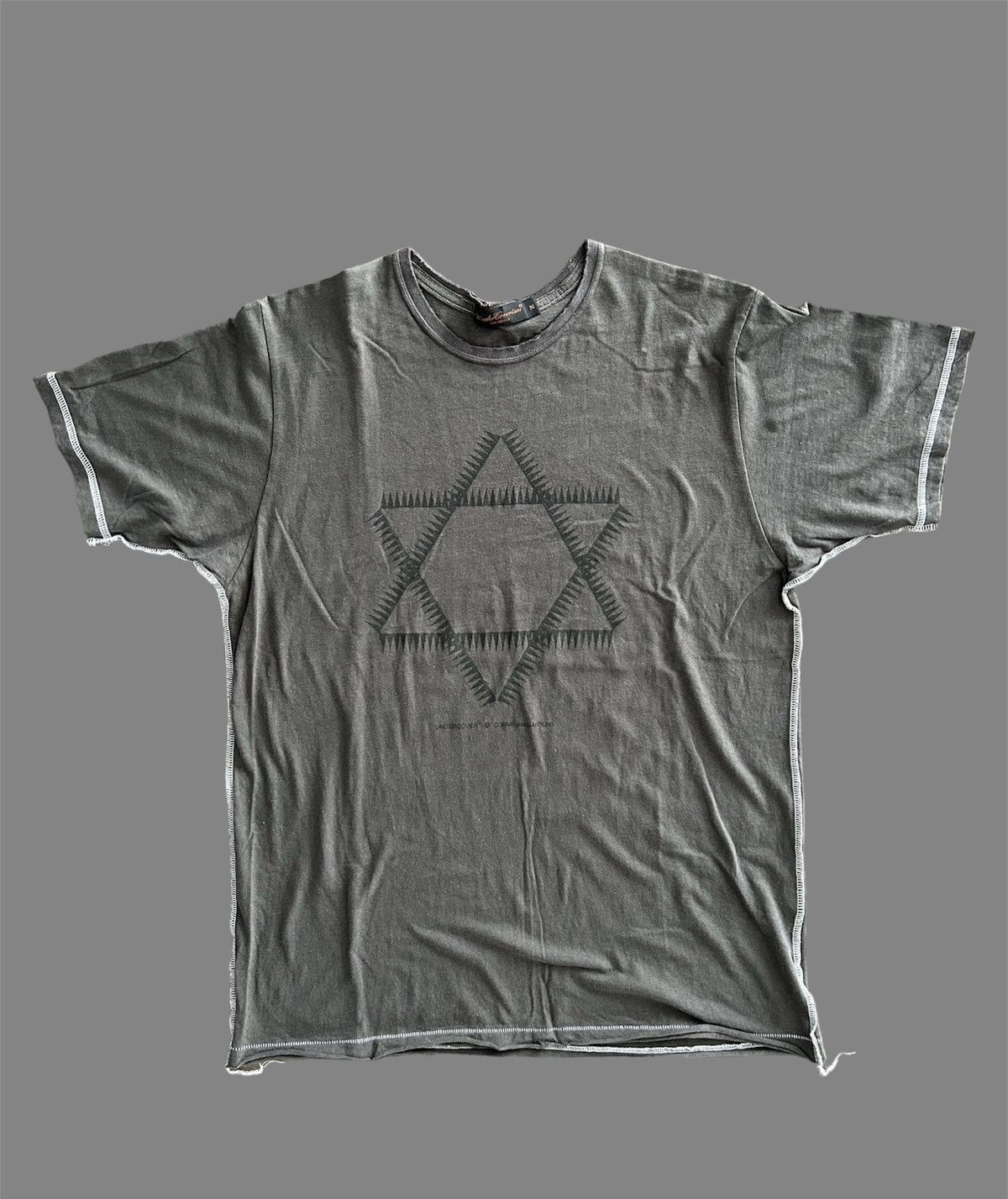 Pre-owned Comme Des Garcons X Undercover Scab Star Of David T