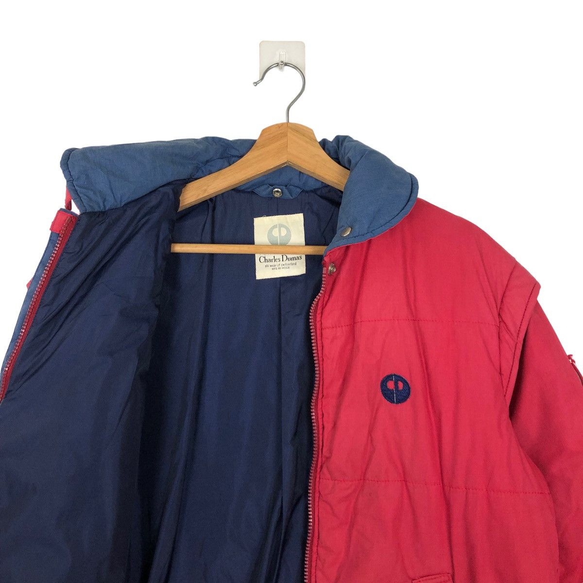 Asics 🔥90’s VINTAGE LIGHT PUFFER JACKET DOWN ASICS CHARLES DUMAS Size US M / EU 48-50 / 2 - 9 Thumbnail