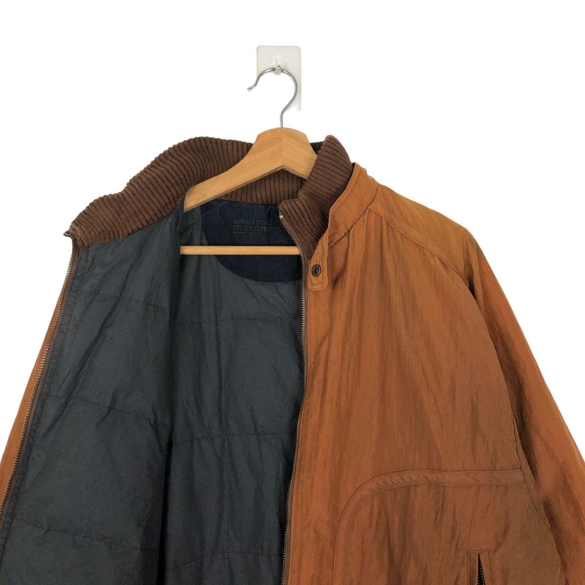 Japanese Brand 🔥90s VINTAGE RIOT RIOT BOMBER JACKET BORG JAPAN ISSEYMIYAKE Size US M / EU 48-50 / 2 - 9 Thumbnail