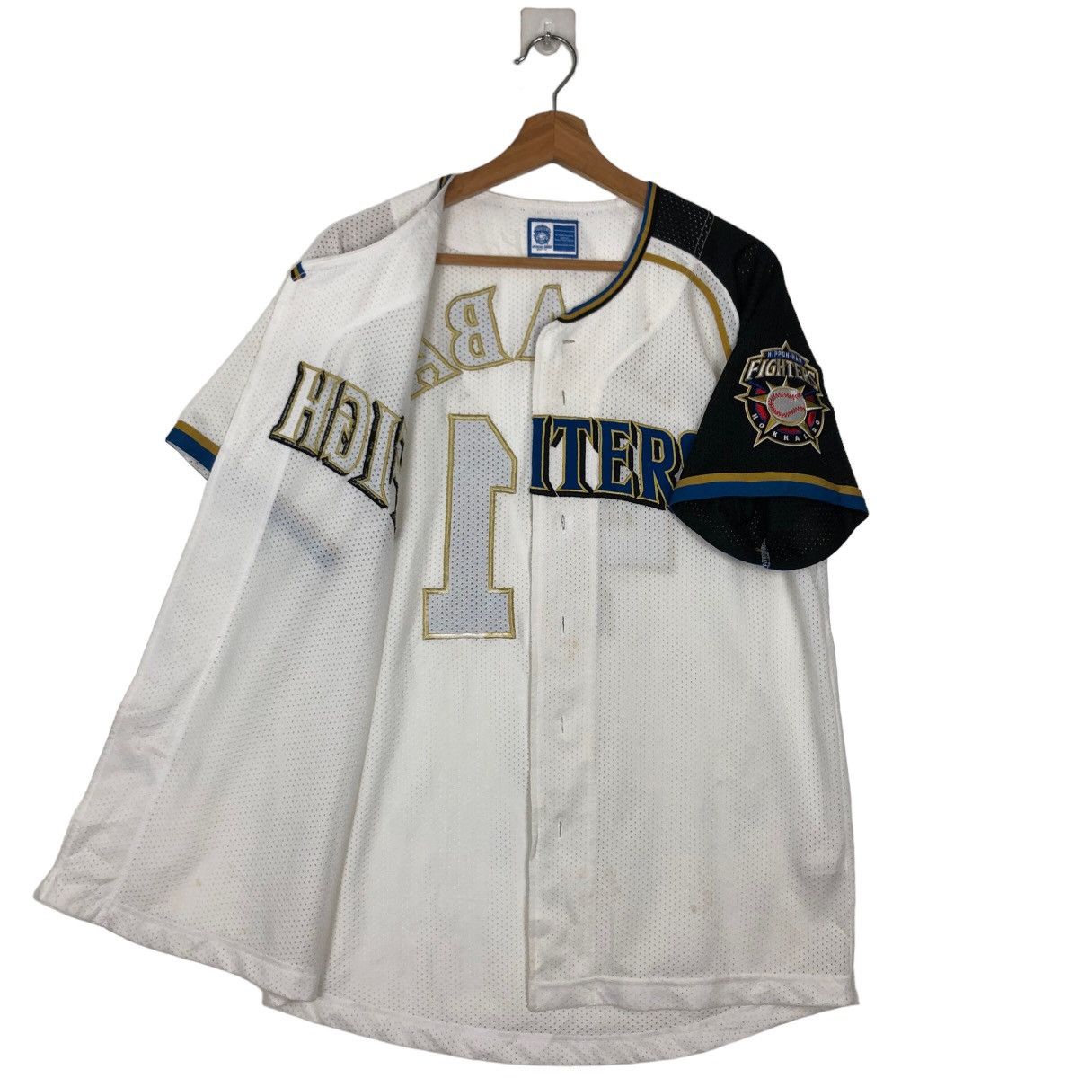 Japanese Brand 🔥RARE VINTAGE JERSEY BASEBALL FIGHTER INABA 41 Size US M / EU 48-50 / 2 - 8 Thumbnail