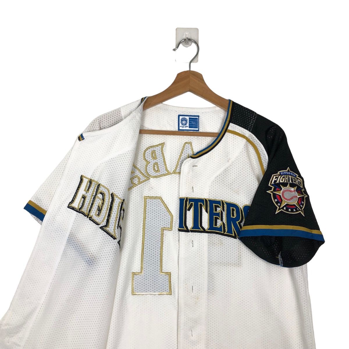 Japanese Brand 🔥RARE VINTAGE JERSEY BASEBALL FIGHTER INABA 41 Size US M / EU 48-50 / 2 - 9 Thumbnail