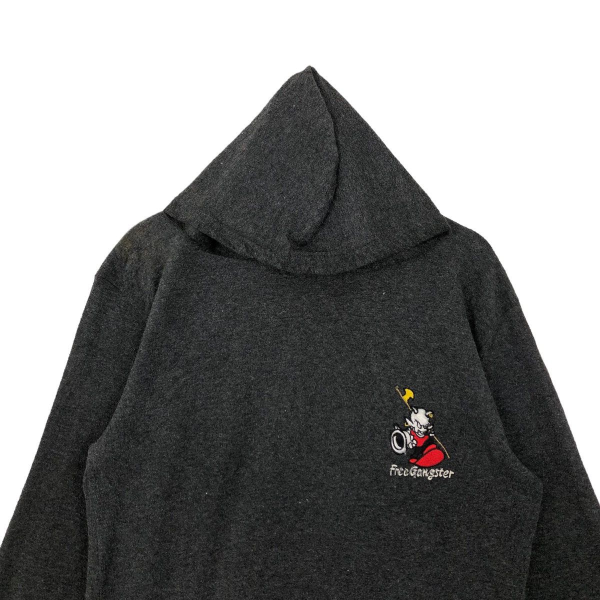 Buzz Rickson's 🔥RARE HOODIE FREE GANGSTER BIG LOGO TOYO ENTERPRISE Size US M / EU 48-50 / 2 - 2 Thumbnail