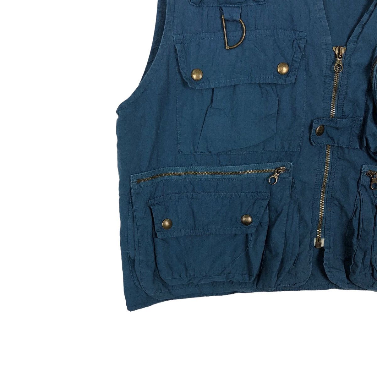 Japanese Brand 🔥90’s VINTAGE UTILITY VEST MULTI POCKET PETER ELLIOTT Size US M / EU 48-50 / 2 - 3 Thumbnail