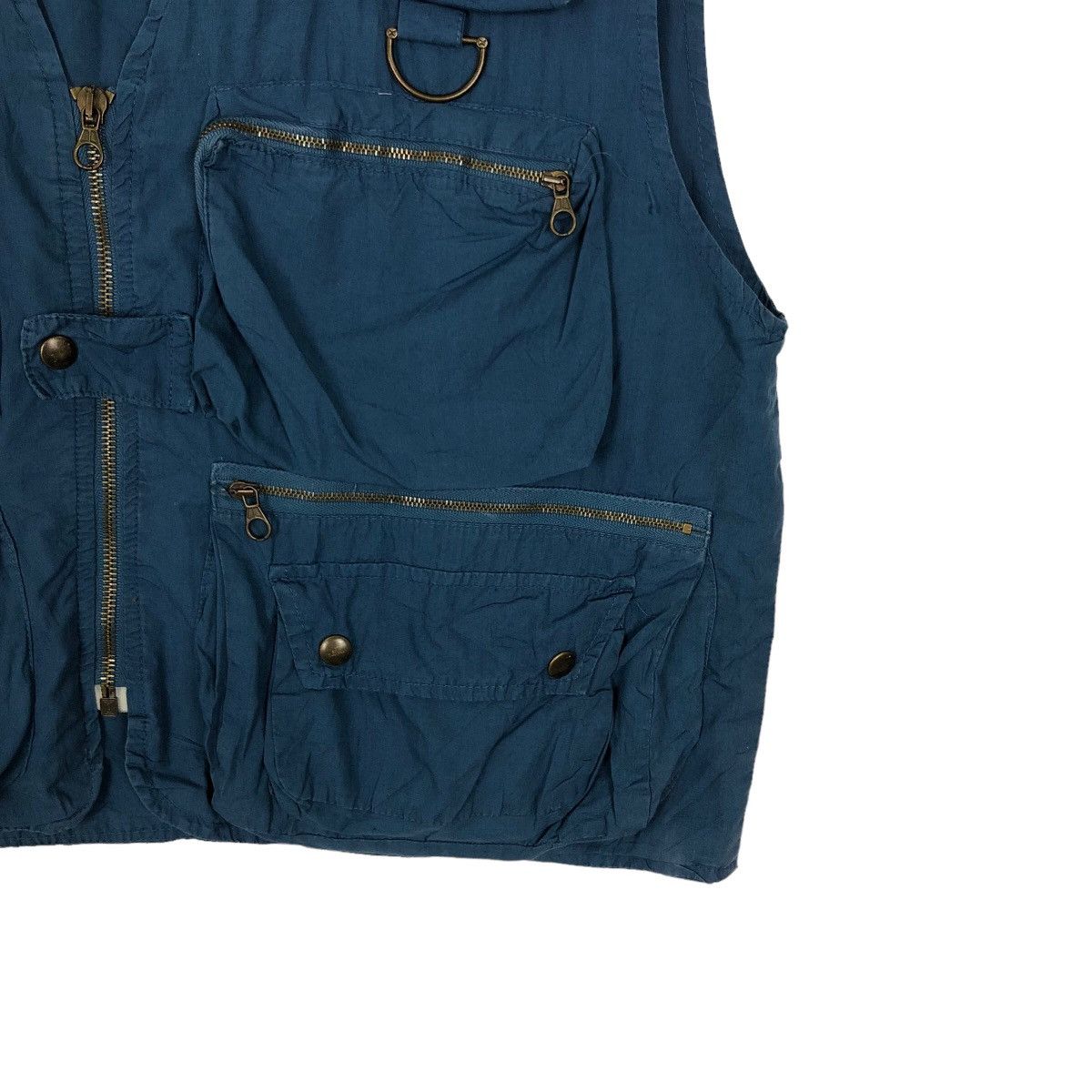 Japanese Brand 🔥90’s VINTAGE UTILITY VEST MULTI POCKET PETER ELLIOTT Size US M / EU 48-50 / 2 - 4 Thumbnail