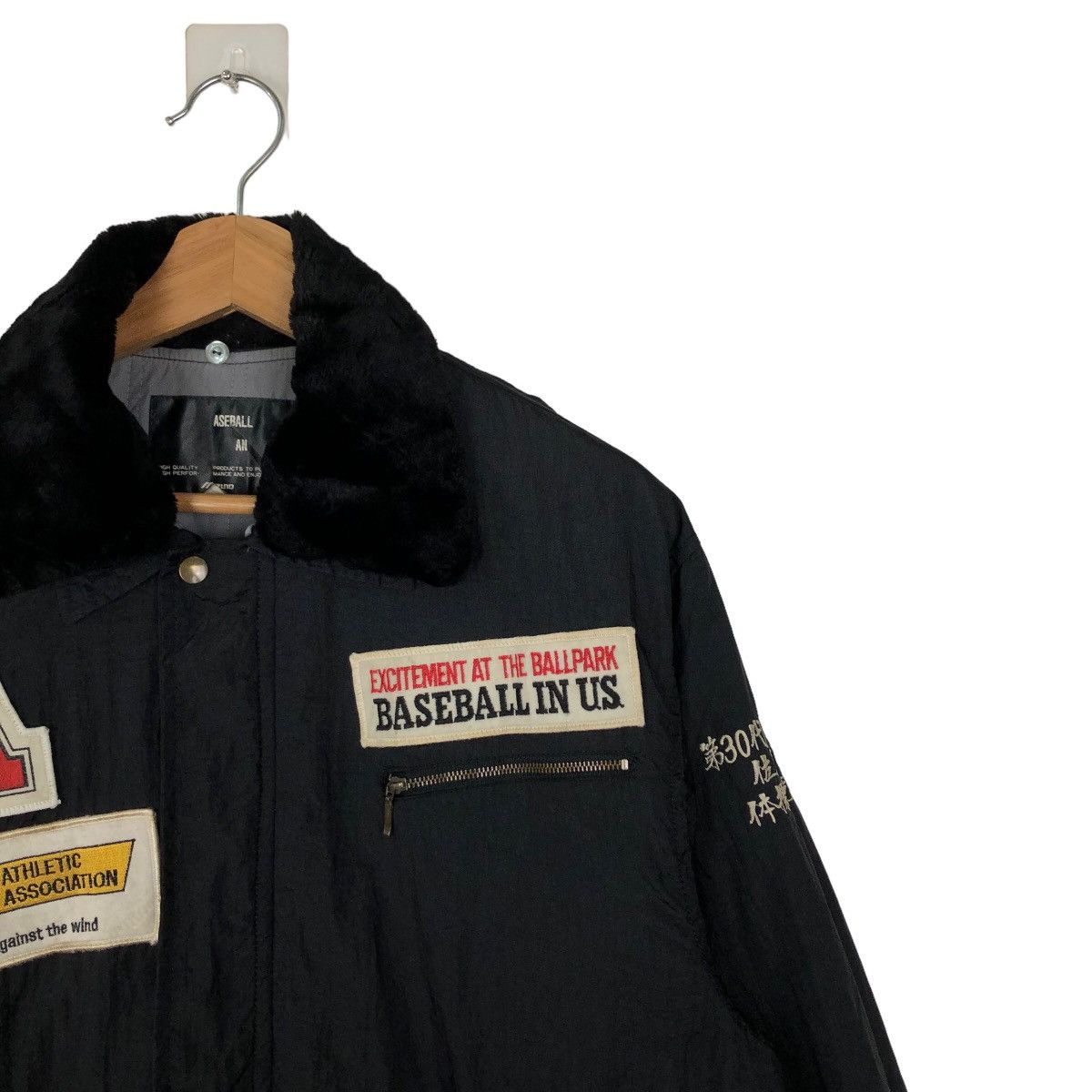 Japanese Brand 🔥VINTAGE BOMBER JACKET KUMAMOTO UNIVERSITY BASEBALL IN US Size US M / EU 48-50 / 2 - 5 Thumbnail