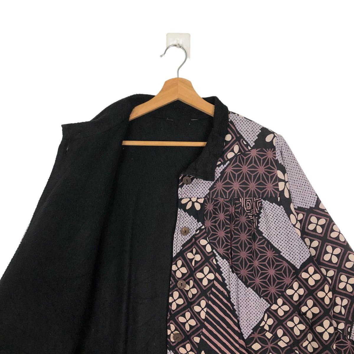 Japanese Brand VINTAGE CHORE JACKET NAVAJO AZTEC DESIGN JAPAN ISSEY MIYAKE Size US M / EU 48-50 / 2 - 9 Thumbnail