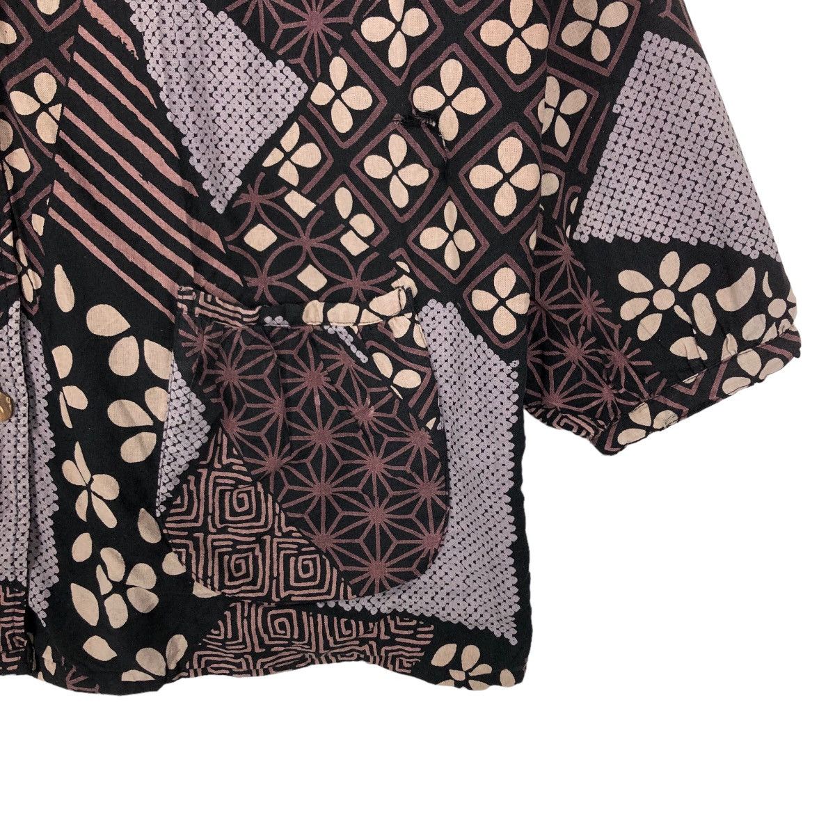 Japanese Brand VINTAGE CHORE JACKET NAVAJO AZTEC DESIGN JAPAN ISSEY MIYAKE Size US M / EU 48-50 / 2 - 4 Thumbnail