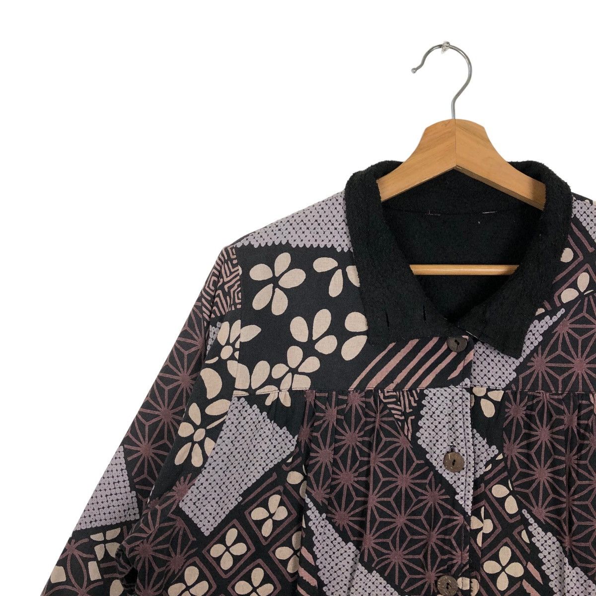 Japanese Brand VINTAGE CHORE JACKET NAVAJO AZTEC DESIGN JAPAN ISSEY MIYAKE Size US M / EU 48-50 / 2 - 6 Thumbnail