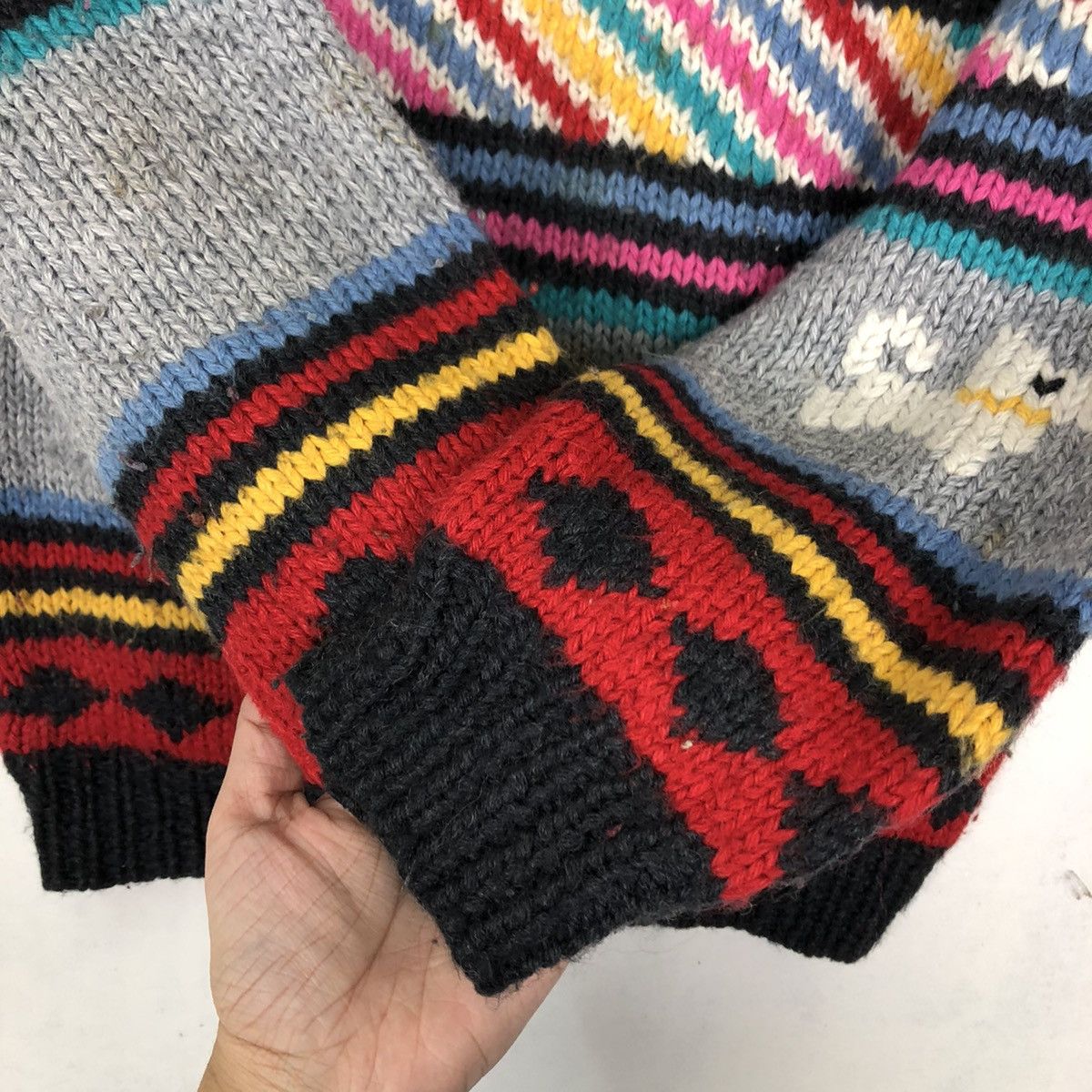 Japanese Brand 🔥FOR KIDS🔥 RARE KNIT SWEATSHIRT JAPAN TOKYO TOWN Size US M / EU 48-50 / 2 - 8 Thumbnail