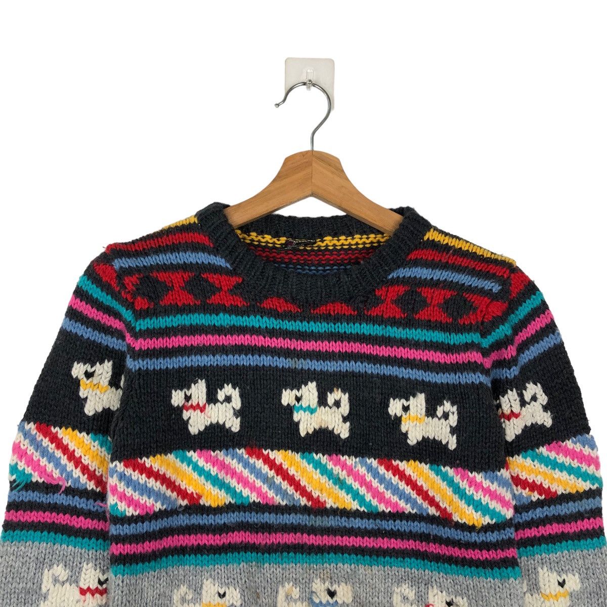 Japanese Brand 🔥FOR KIDS🔥 RARE KNIT SWEATSHIRT JAPAN TOKYO TOWN Size US M / EU 48-50 / 2 - 2 Thumbnail