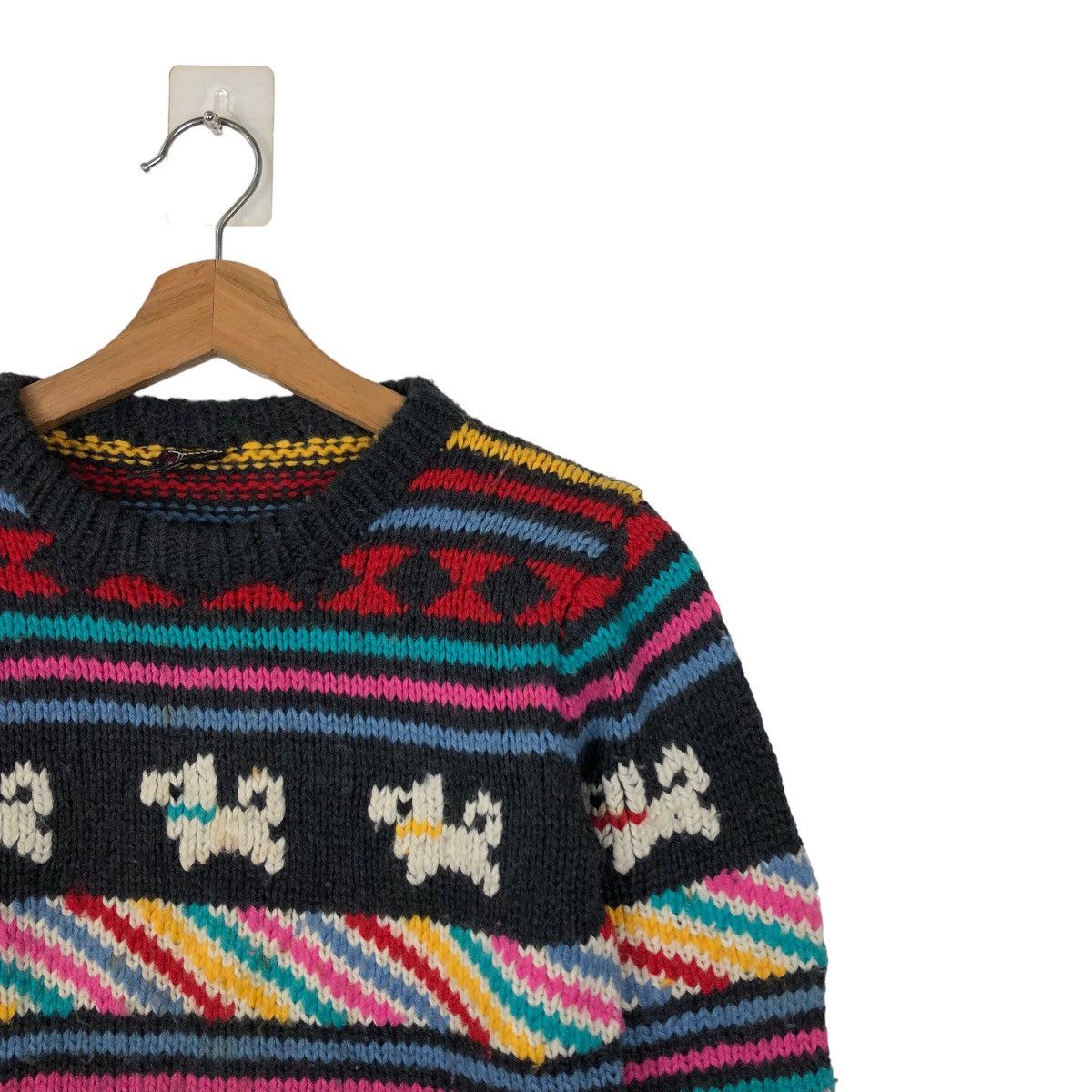 Japanese Brand 🔥FOR KIDS🔥 RARE KNIT SWEATSHIRT JAPAN TOKYO TOWN Size US M / EU 48-50 / 2 - 5 Thumbnail