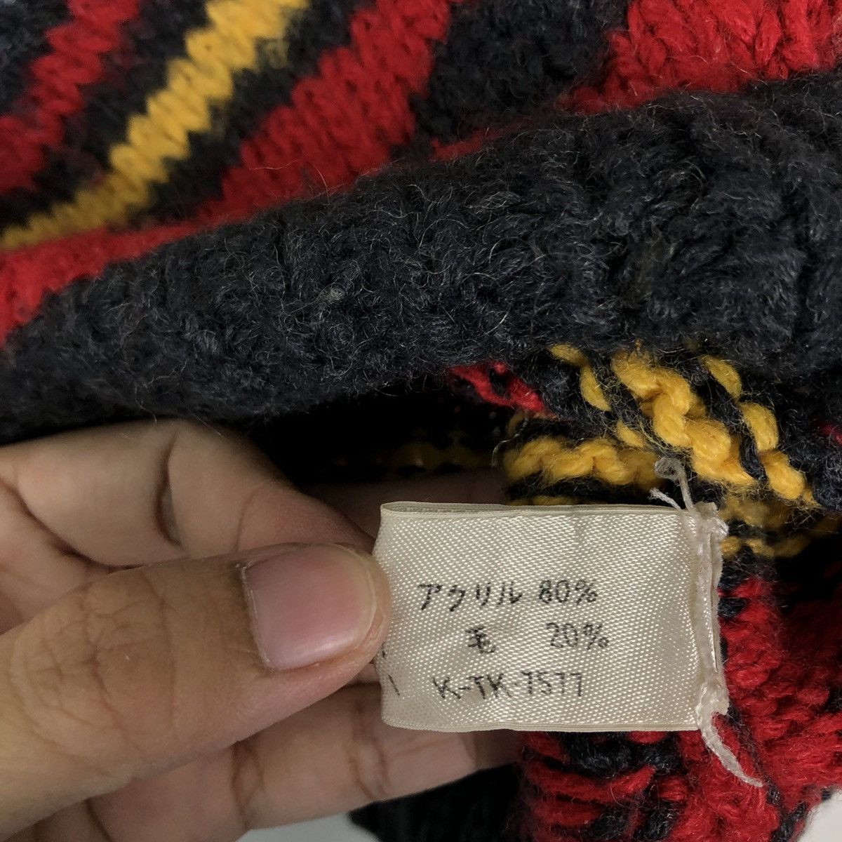 Japanese Brand 🔥FOR KIDS🔥 RARE KNIT SWEATSHIRT JAPAN TOKYO TOWN Size US M / EU 48-50 / 2 - 11 Thumbnail