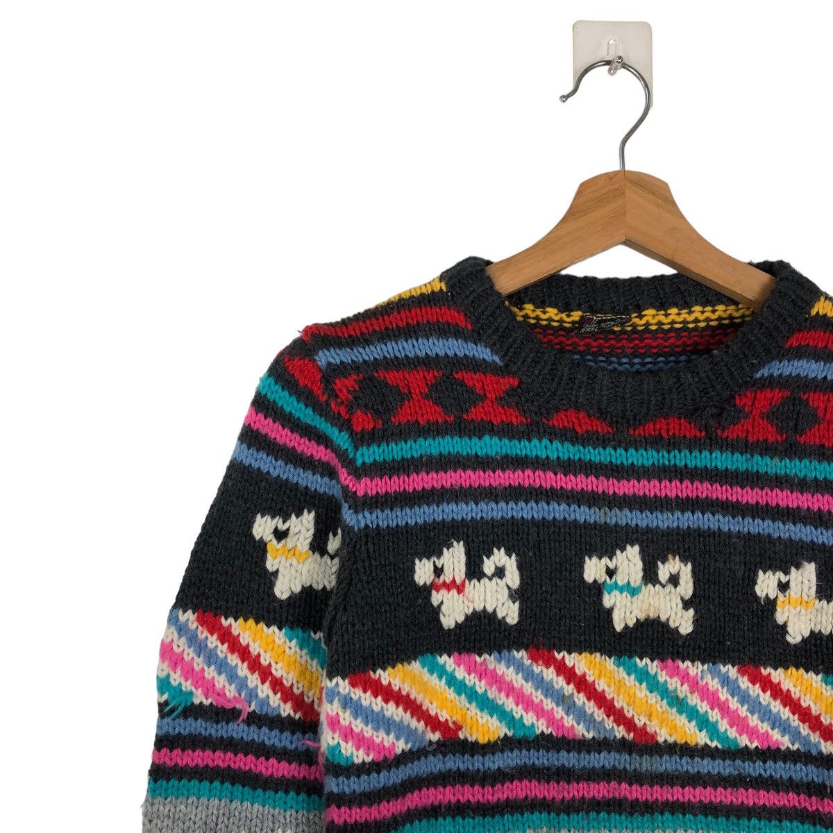 Japanese Brand 🔥FOR KIDS🔥 RARE KNIT SWEATSHIRT JAPAN TOKYO TOWN Size US M / EU 48-50 / 2 - 6 Thumbnail