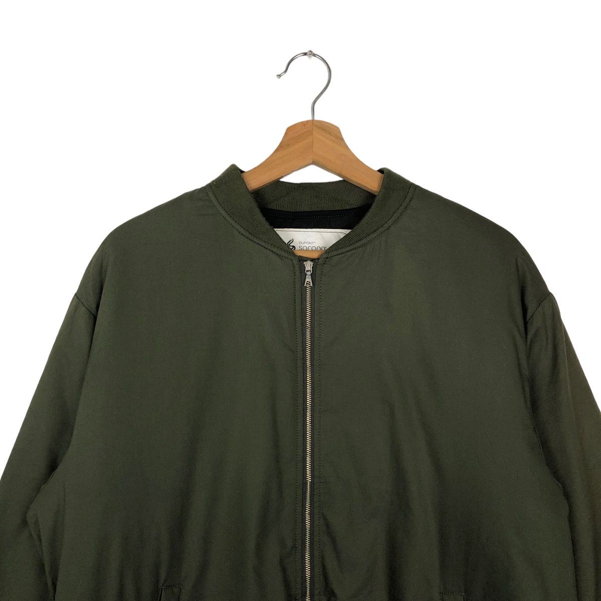 Japanese Brand 🔥90s VINTAGE RIOT RIOT BOMBER JACKET DUPONT SORONA RAGEBLUE Size US L / EU 52-54 / 3 - 2 Thumbnail