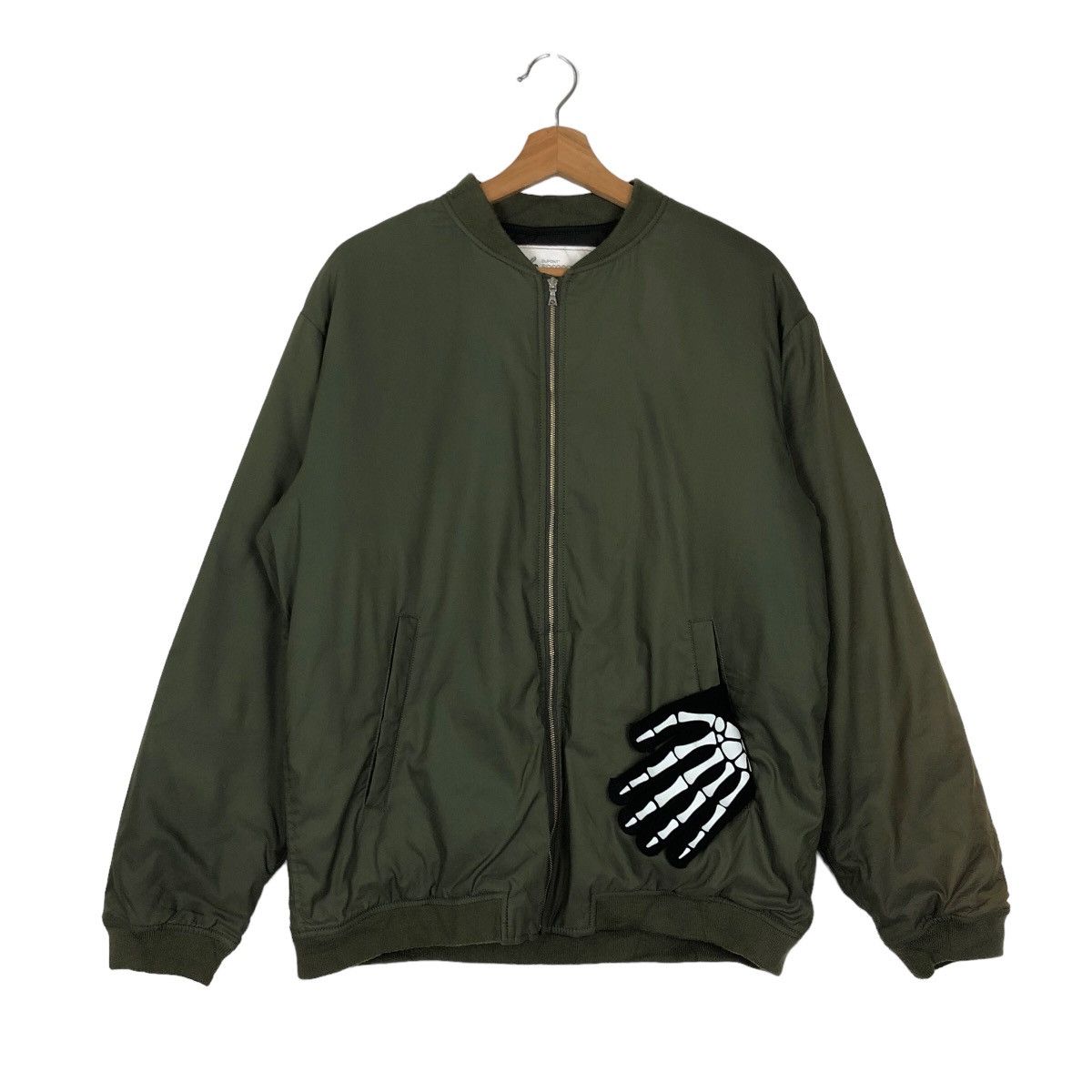 Japanese Brand 🔥90s VINTAGE RIOT RIOT BOMBER JACKET DUPONT SORONA RAGEBLUE Size US L / EU 52-54 / 3 - 1 Thumbnail
