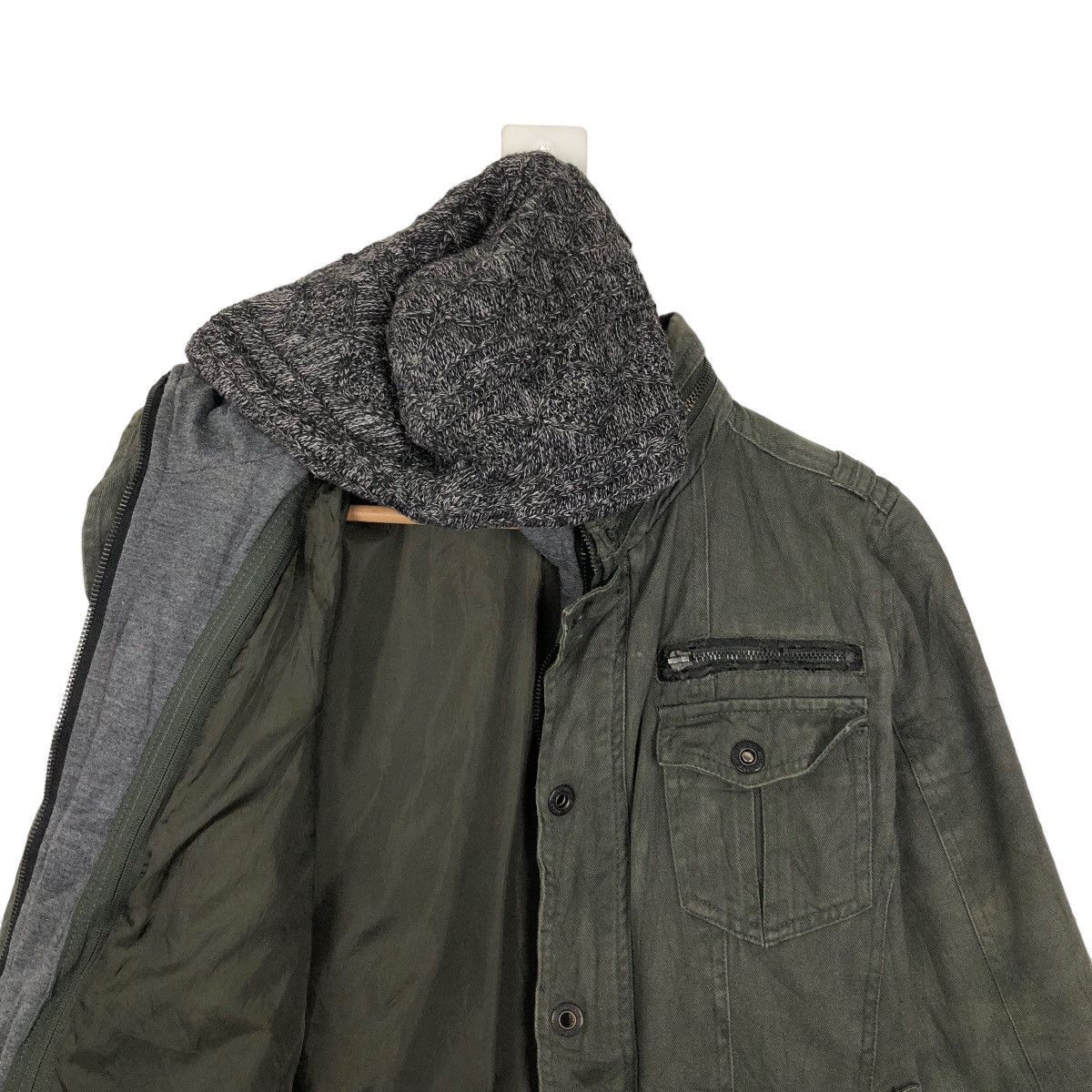 Japanese Brand 90’s VINTAGE TRUCKER JACKET MINK FUR COLLAR ISSEY MIYAKE Size US M / EU 48-50 / 2 - 10 Thumbnail