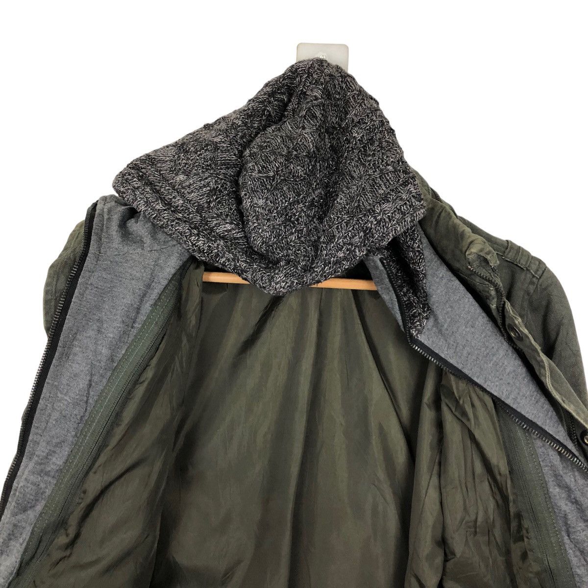 Japanese Brand 90’s VINTAGE TRUCKER JACKET MINK FUR COLLAR ISSEY MIYAKE Size US M / EU 48-50 / 2 - 11 Thumbnail