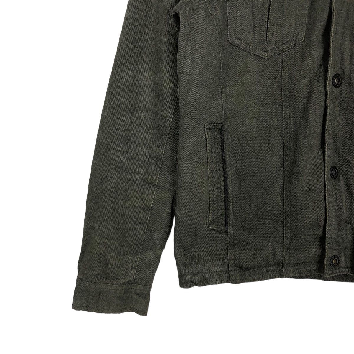 Japanese Brand 90’s VINTAGE TRUCKER JACKET MINK FUR COLLAR ISSEY MIYAKE Size US M / EU 48-50 / 2 - 3 Thumbnail