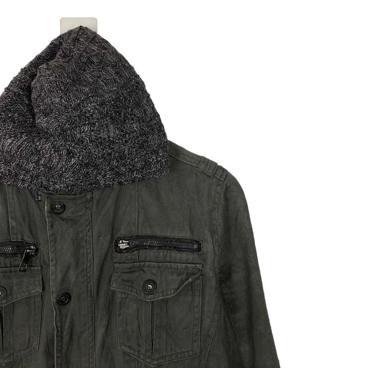 Japanese Brand 90’s VINTAGE TRUCKER JACKET MINK FUR COLLAR ISSEY MIYAKE Size US M / EU 48-50 / 2 - 5 Thumbnail